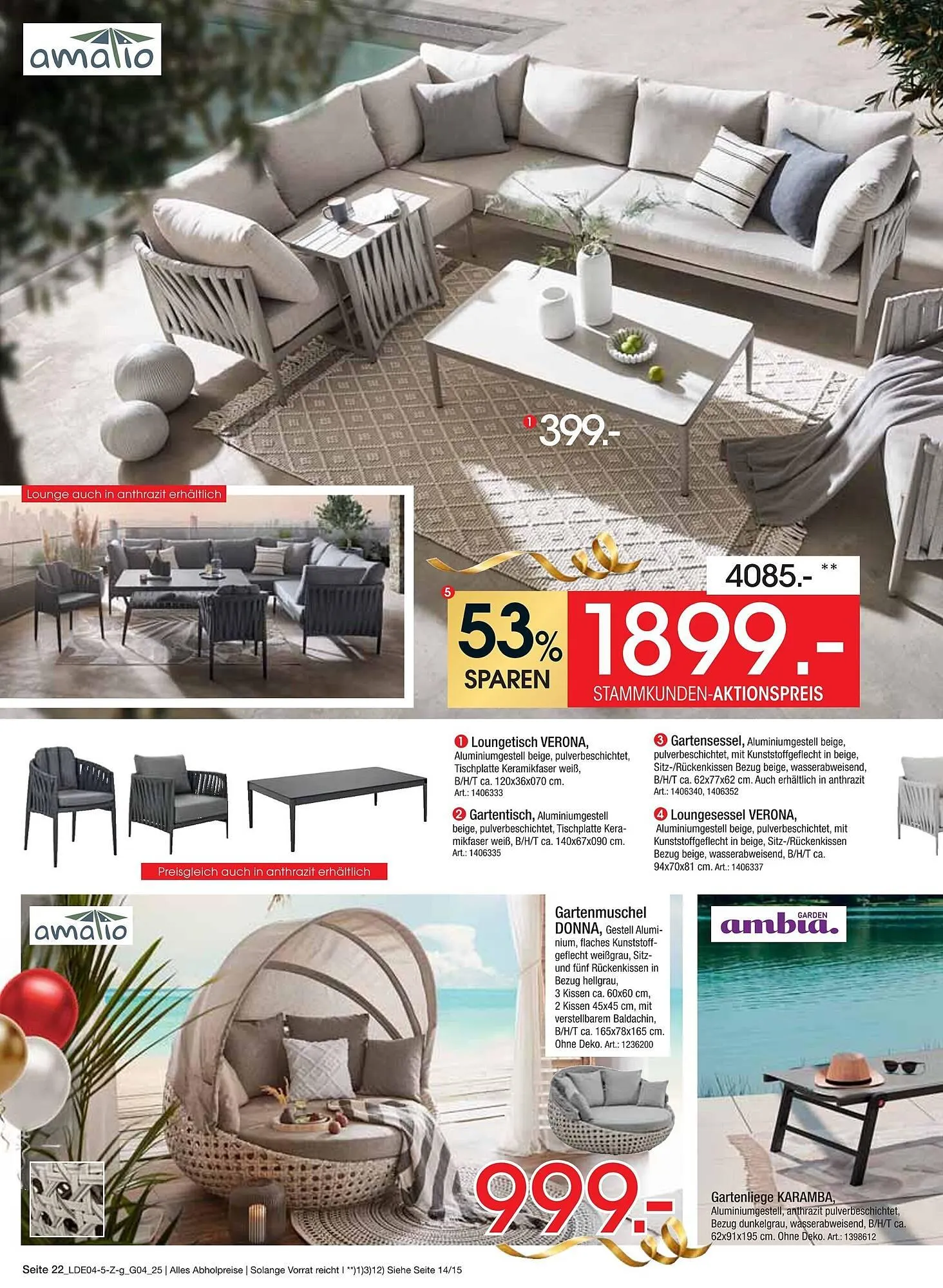 Zurbrüggen Prospekt von 12. April bis 26. April 2025 - Prospekt seite 42