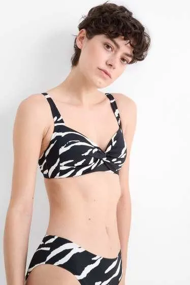 Bikini top - padded - LYCRA® XTRA LIFE™ - patterned