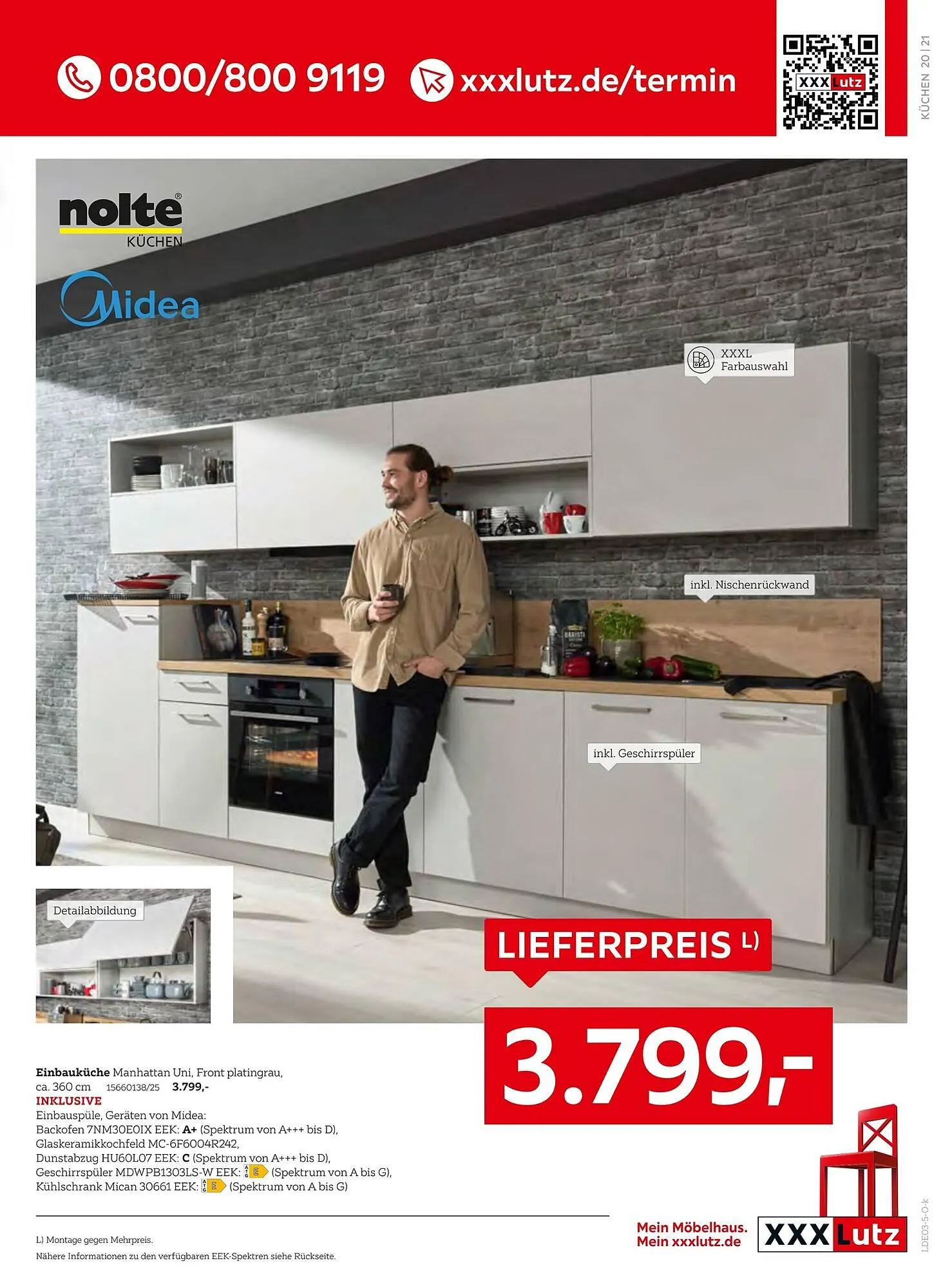 XXXLutz Prospekt von 17. März bis 30. März 2025 - Prospekt seite 21