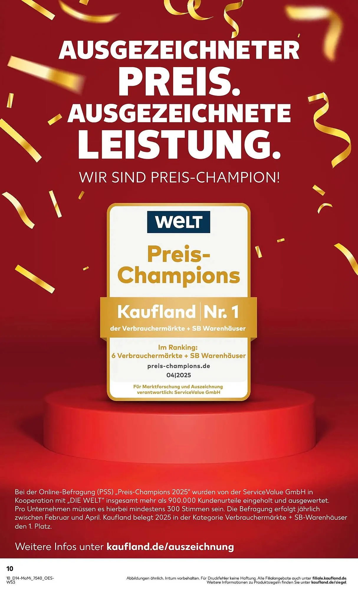 Kaufland Prospekt von 29. März bis 1. April 2026 - Prospekt seite 10