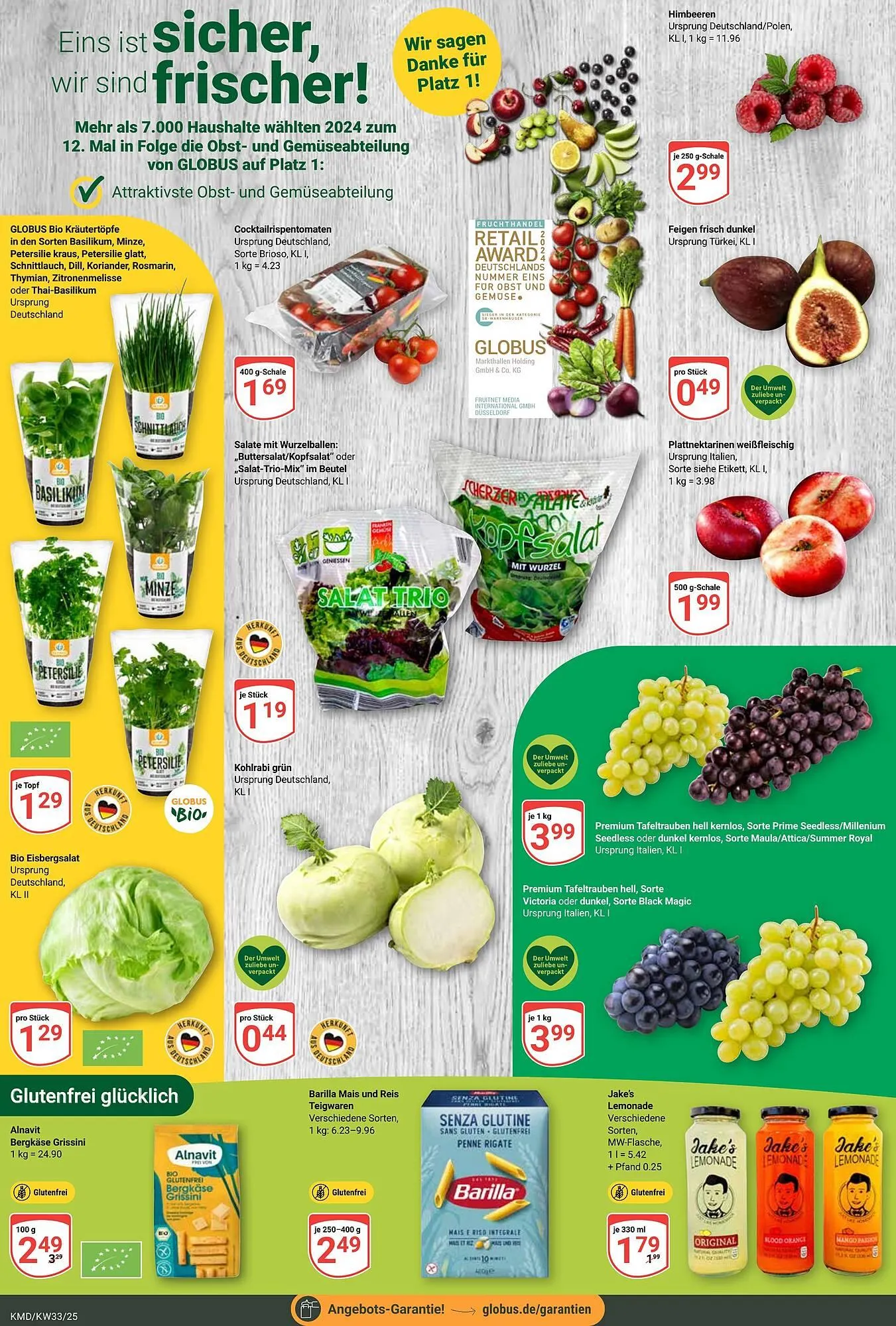 Globus Prospekt von 11. August bis 16. August 2025 - Prospekt seite 10
