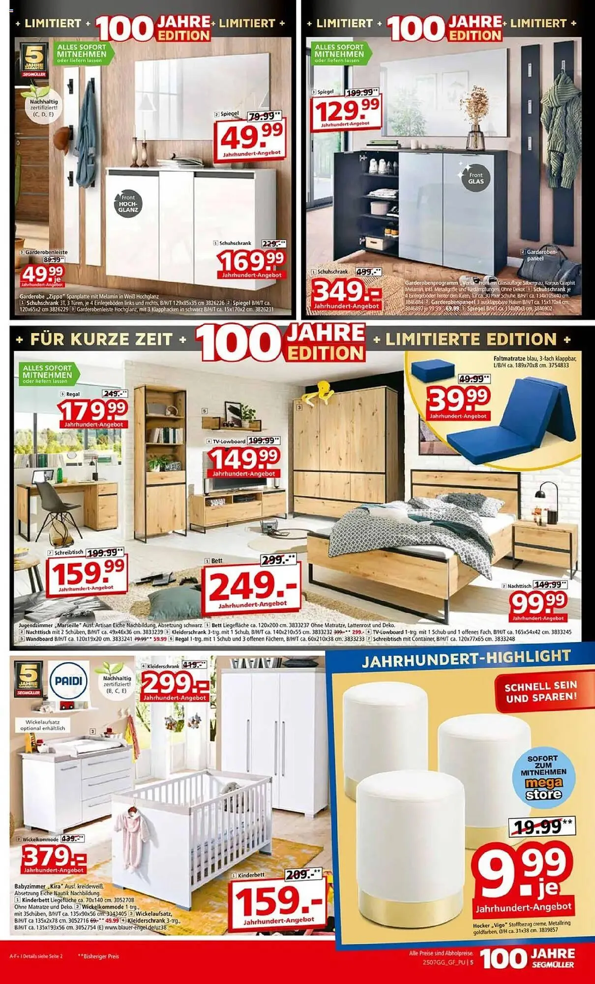 Segmüller Prospekt von 13. Juli bis 19. Juli 2025 - Prospekt seite 5