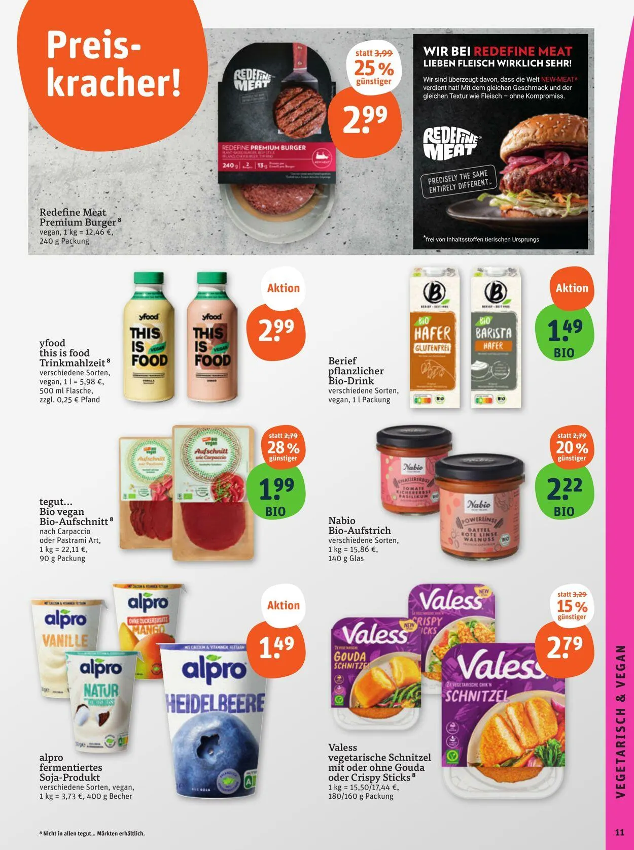 Tegut Aktueller Prospekt von 14. Juli bis 20. Juli 2025 - Prospekt seite 13