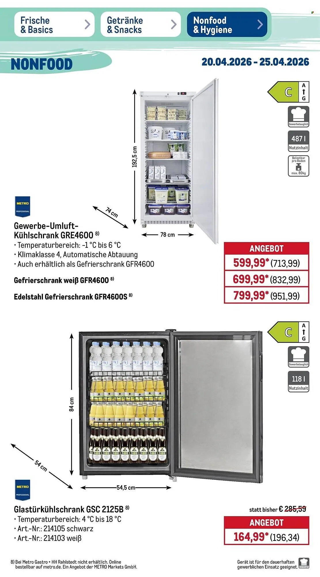 METRO Prospekt von 20. April bis 25. April 2026 - Prospekt seite 43
