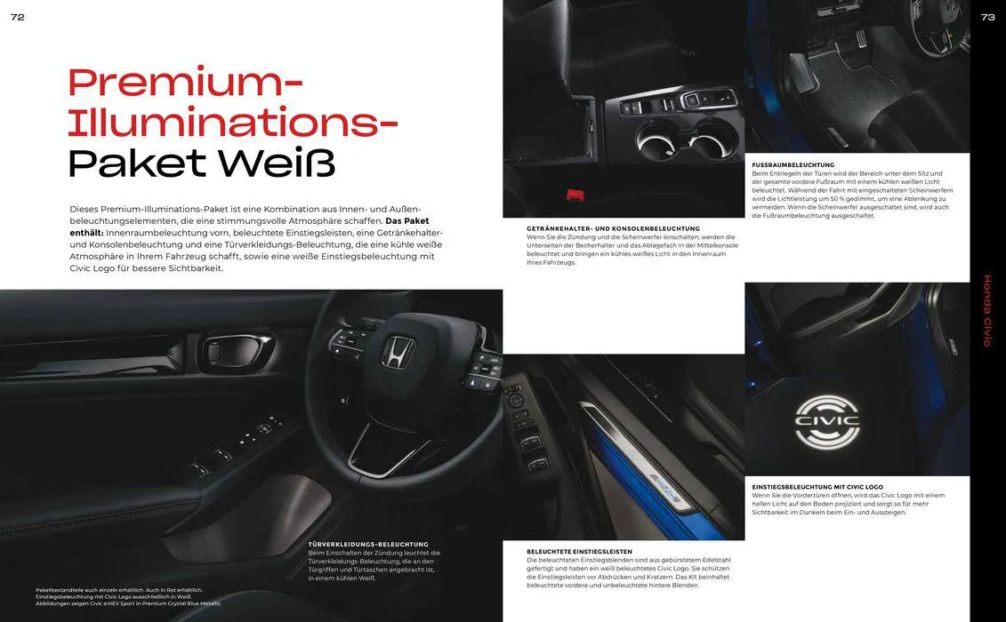 Honda CIVIC BROSCHÜRE von 11. April bis 11. April 2025 - Prospekt seite 37