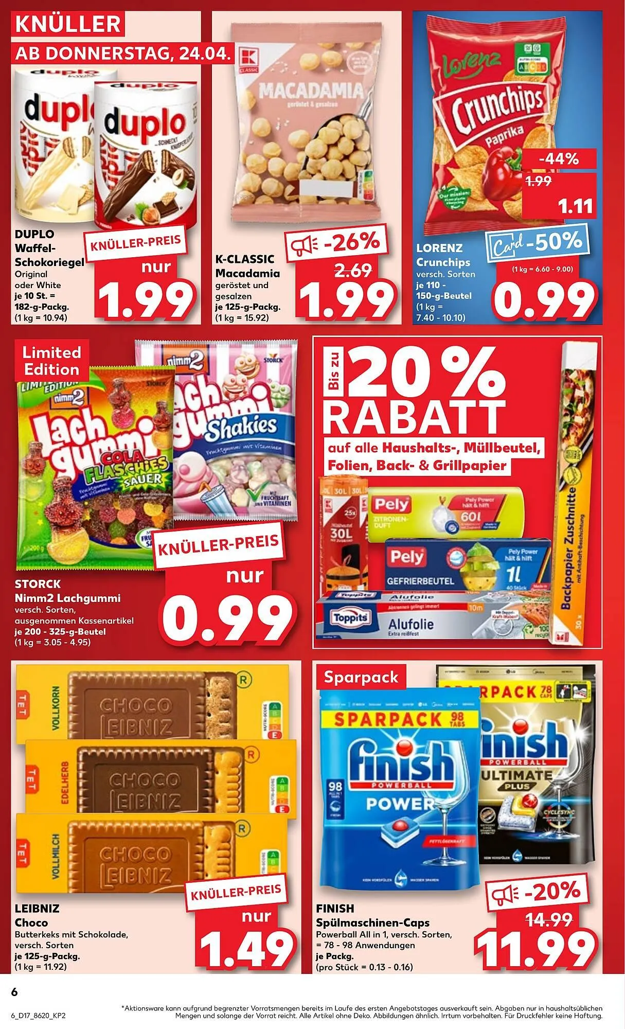 Kaufland Prospekt von 24. April bis 30. April 2025 - Prospekt seite 6