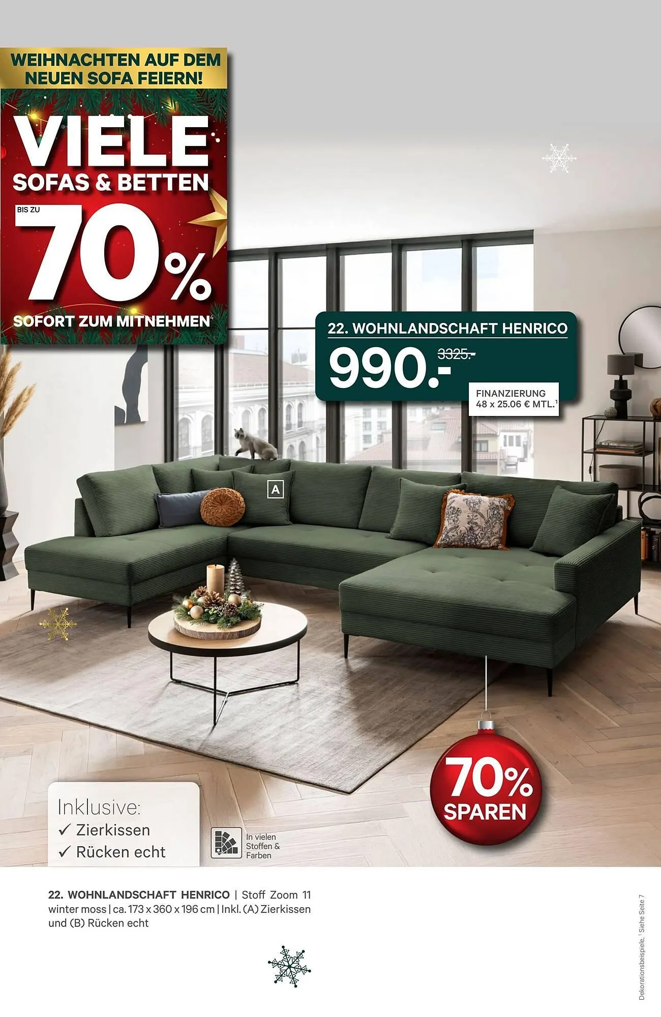 Kabs Polsterwelt Prospekt von 2. Dezember bis 19. Dezember 2025 - Prospekt seite 20