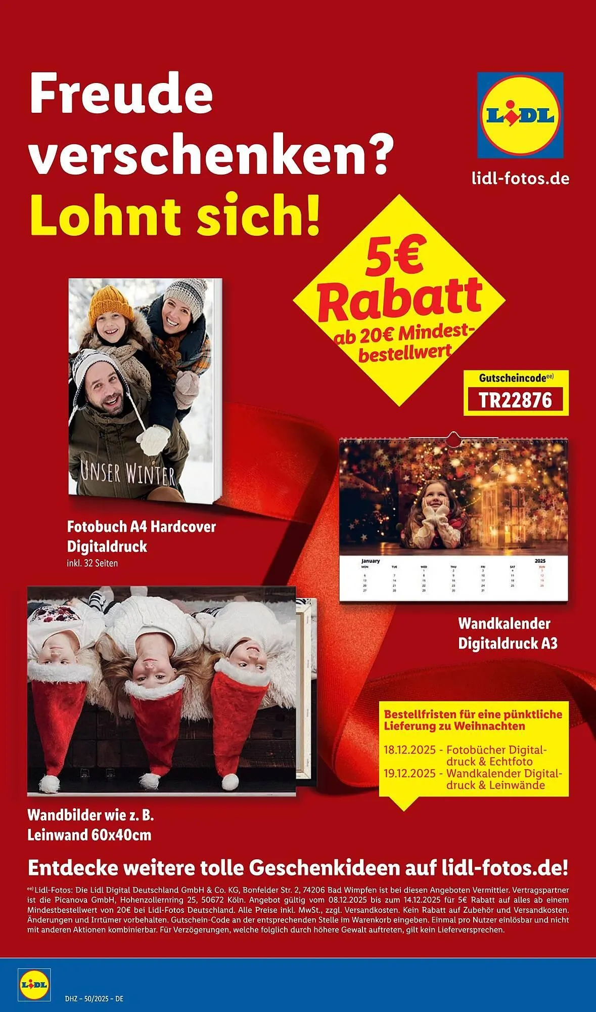Lidl Prospekt von 8. Dezember bis 13. Dezember 2025 - Prospekt seite 70