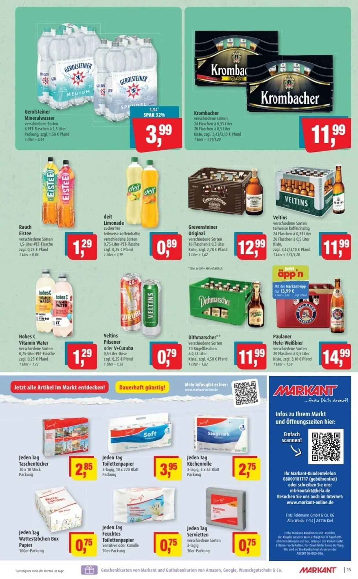 Markant Prospekt von 12. Januar bis 17. Januar 2026 - Prospekt seite 15