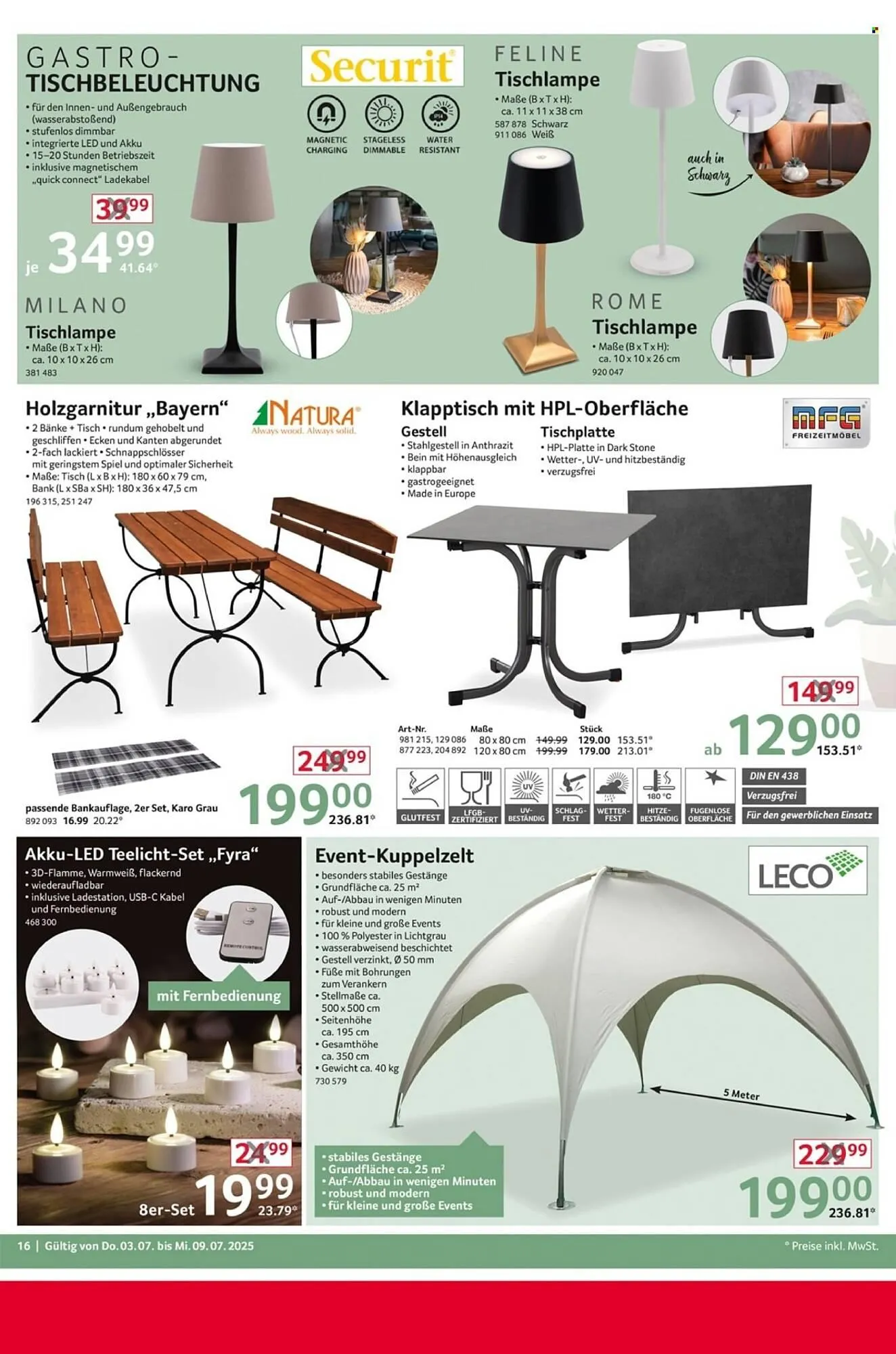 Selgros Prospekt von 3. Juli bis 9. Juli 2025 - Prospekt seite 16