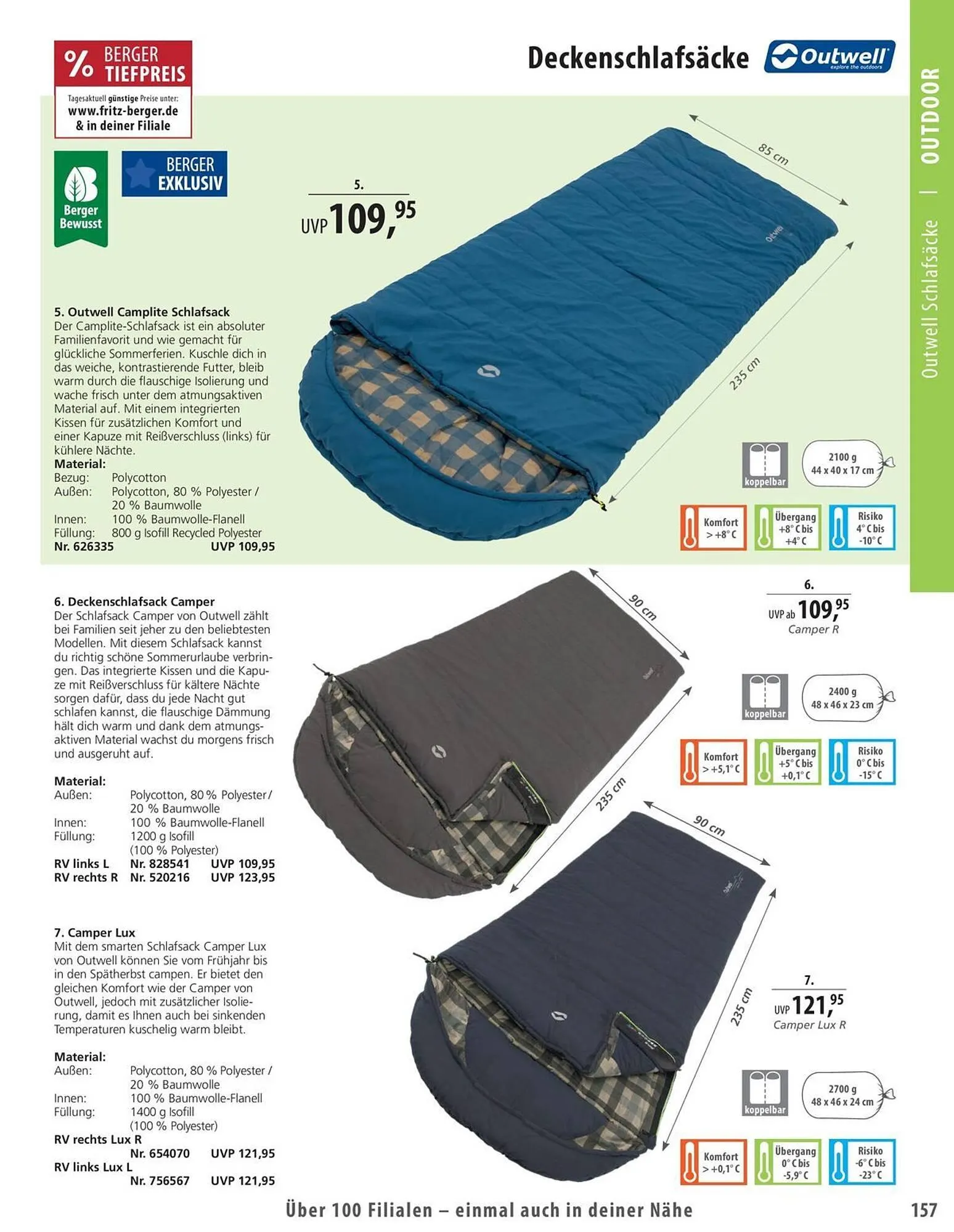 Fritz Berger Prospekt von 27. Mai bis 31. Dezember 2025 - Prospekt seite 157