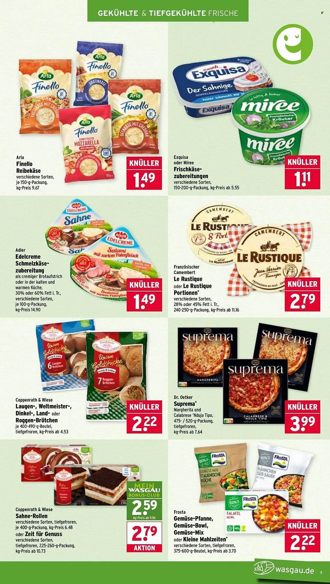 Wasgau Prospekt von 7. April bis 11. April 2026 - Prospekt seite 9