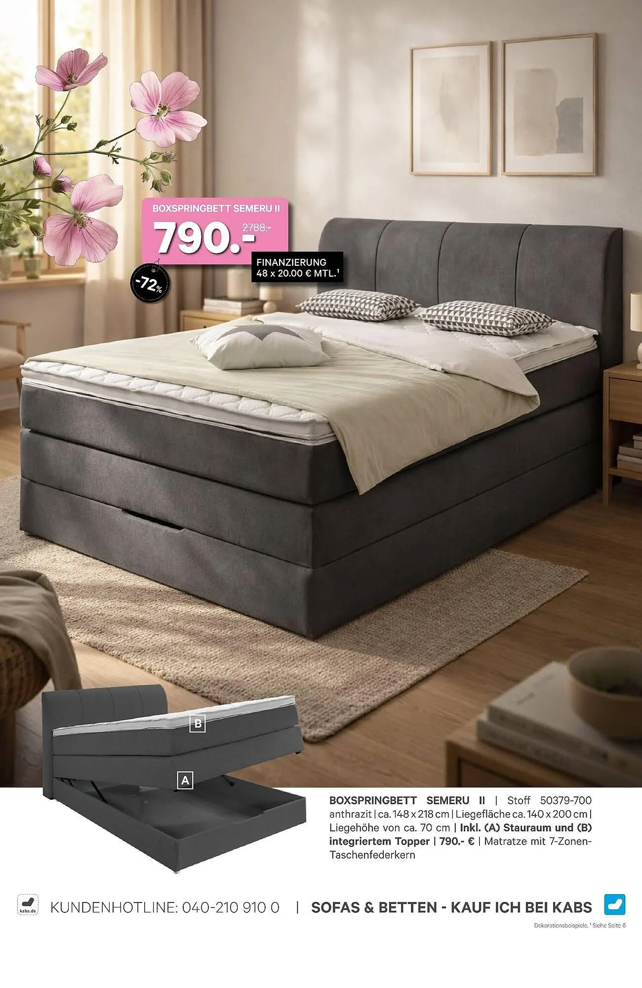 Kabs Polsterwelt Prospekt von 26. März bis 29. April 2026 - Prospekt seite 56