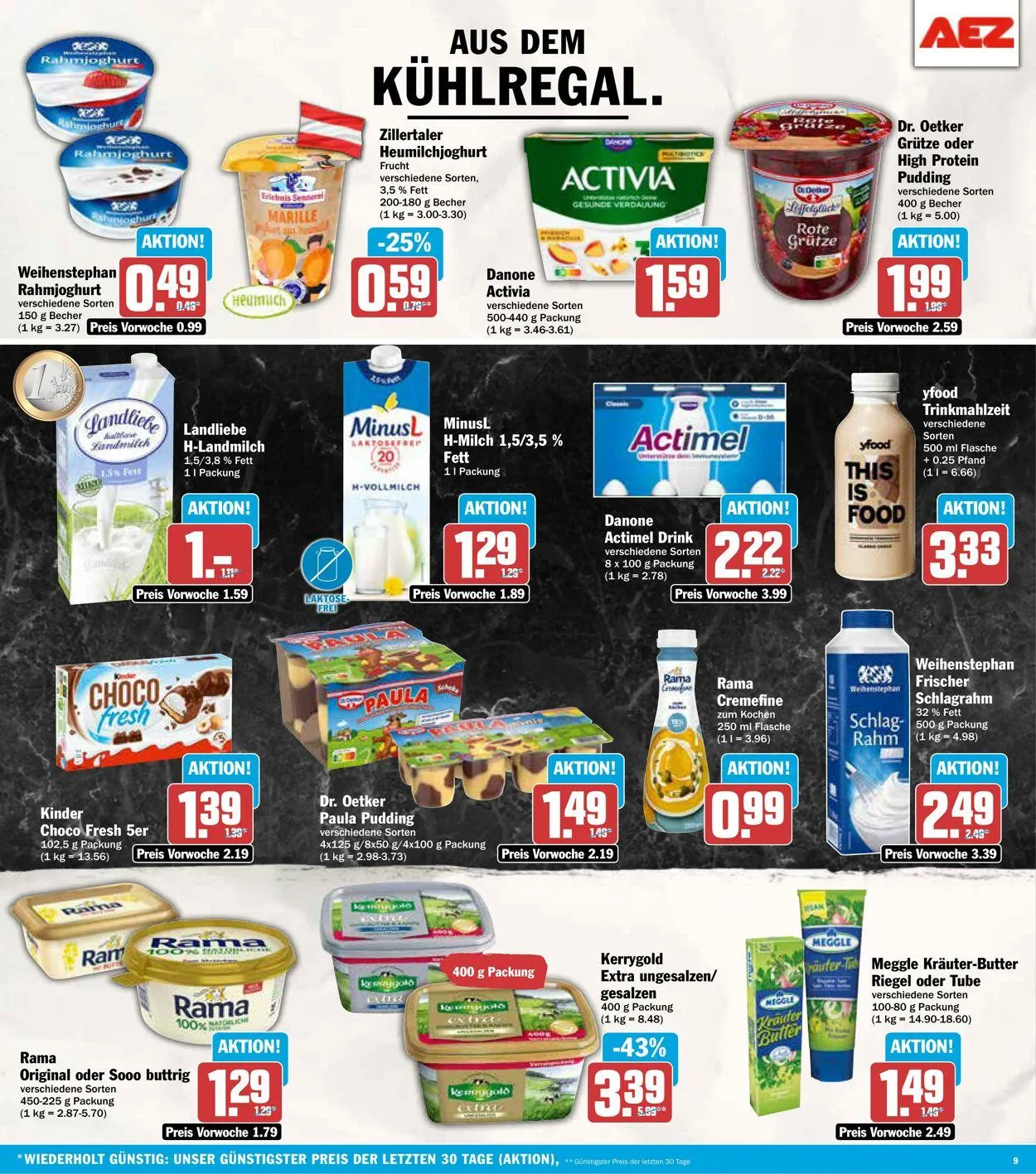 AEZ Aktueller Prospekt von 7. Juli bis 12. Juli 2025 - Prospekt seite 9