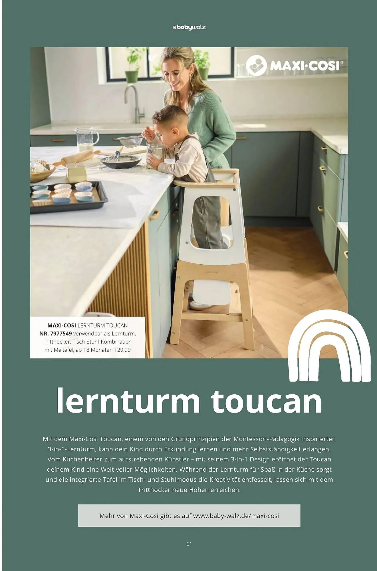 Baby Walz Prospekt von 29. November bis 1. Februar 2025 - Prospekt seite 61