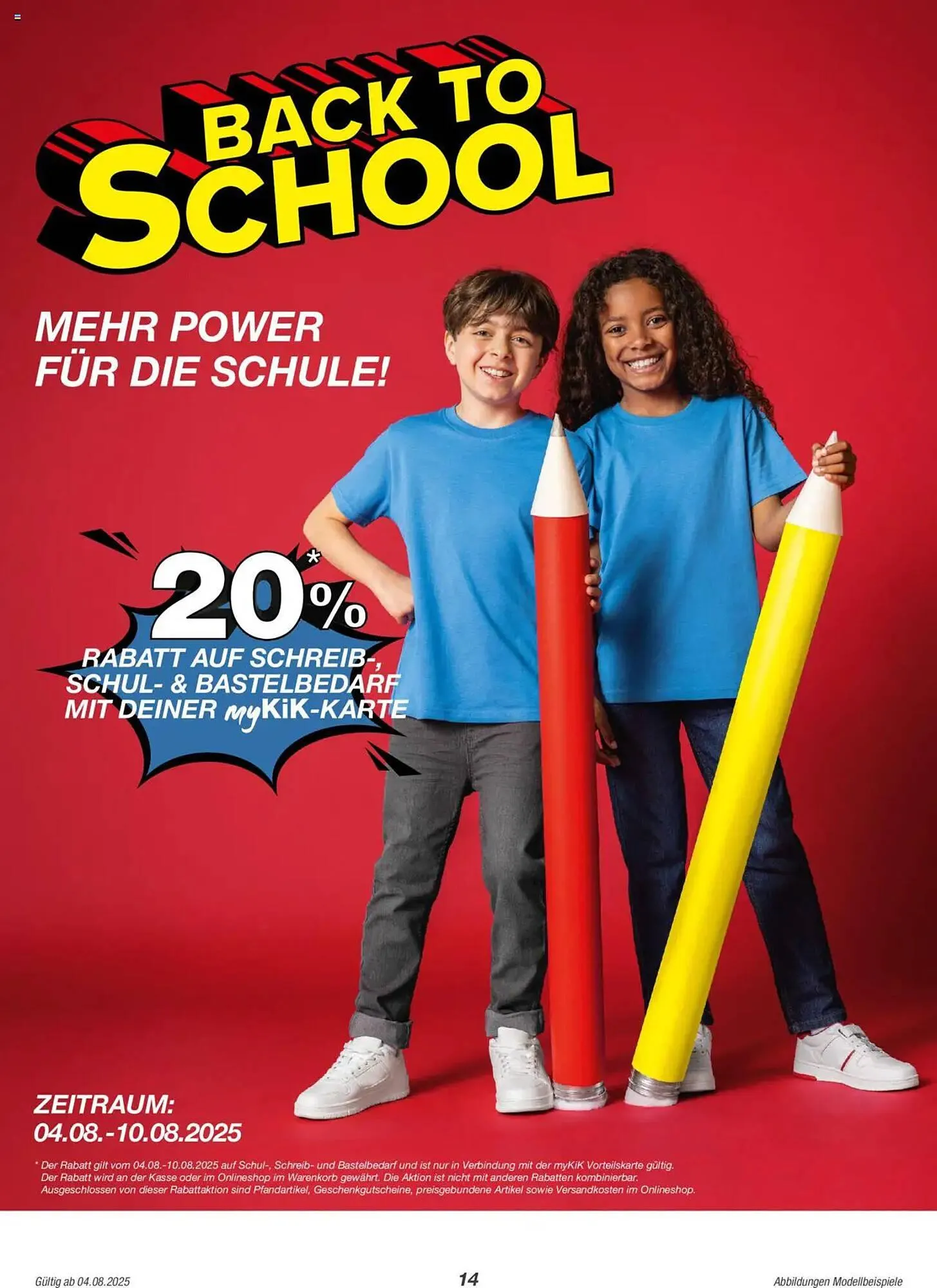 KiK Prospekt von 4. August bis 10. August 2025 - Prospekt seite 14