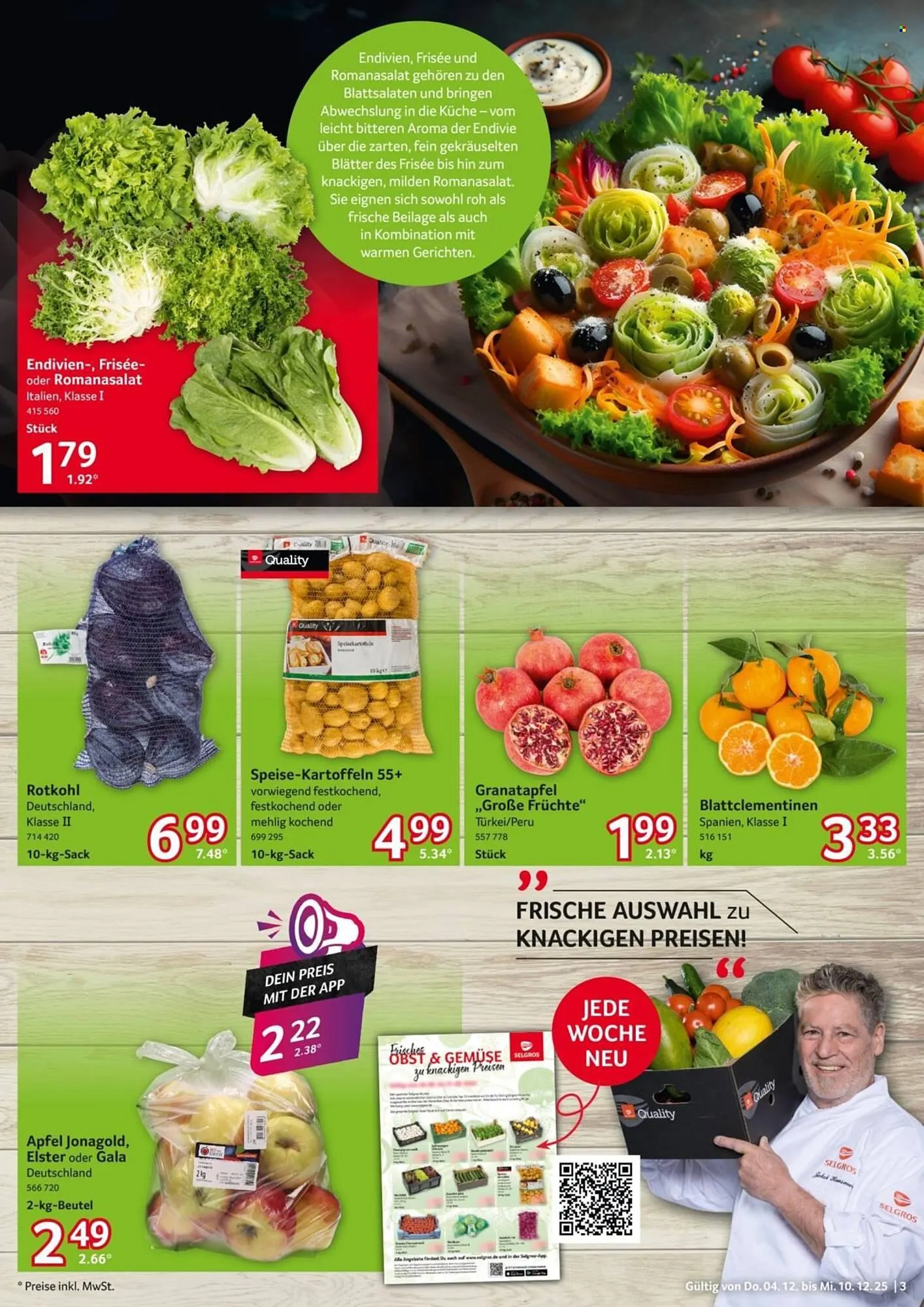 Selgros Prospekt von 4. Dezember bis 10. Dezember 2025 - Prospekt seite 3