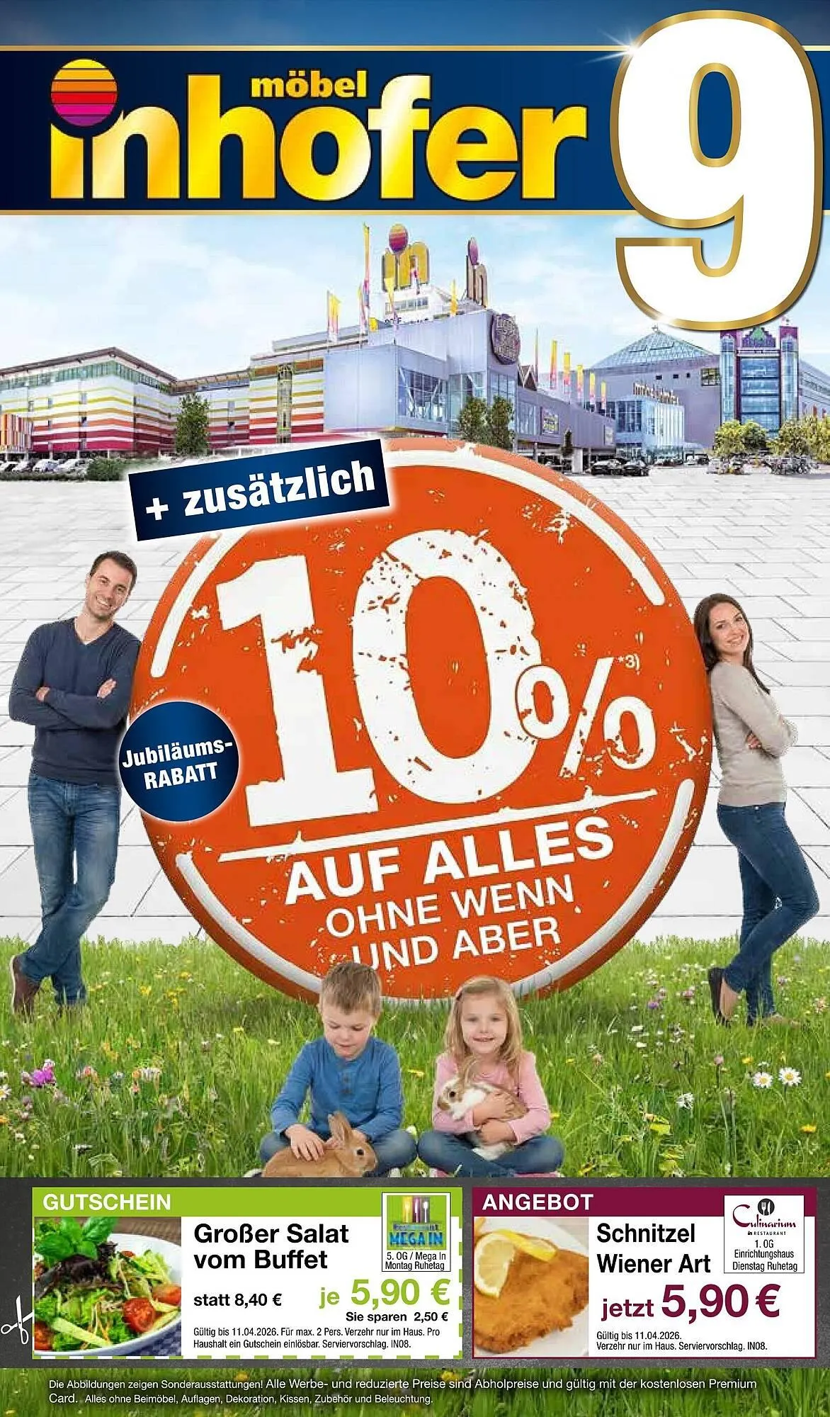 Möbel Inhofer Prospekt von 30. März bis 11. April 2026 - Prospekt seite 2