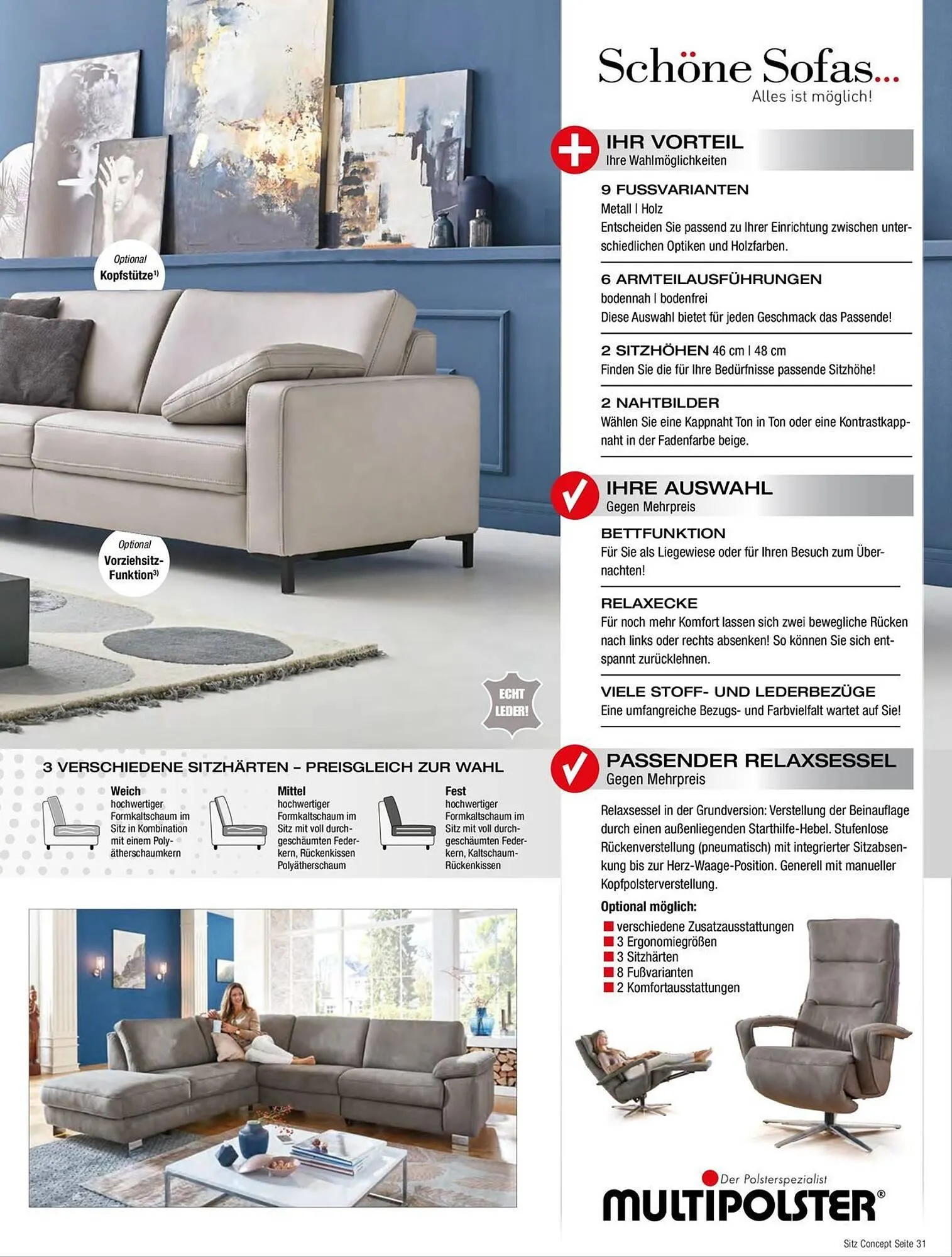 Multipolster Prospekt von 25. Juni bis 31. Juli 2025 - Prospekt seite 31