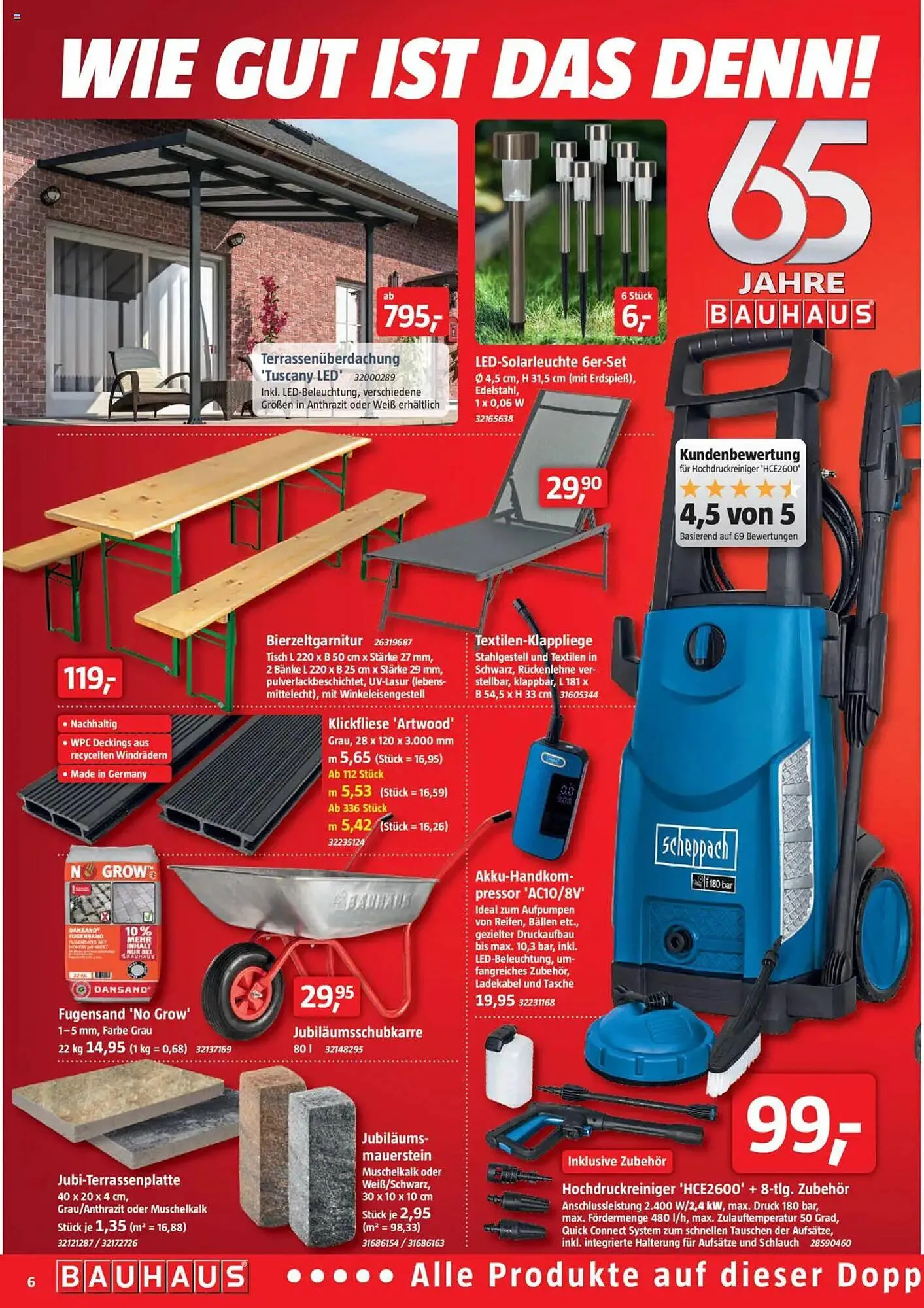 Bauhaus Prospekt von 12. April bis 3. Mai 2025 - Prospekt seite 6