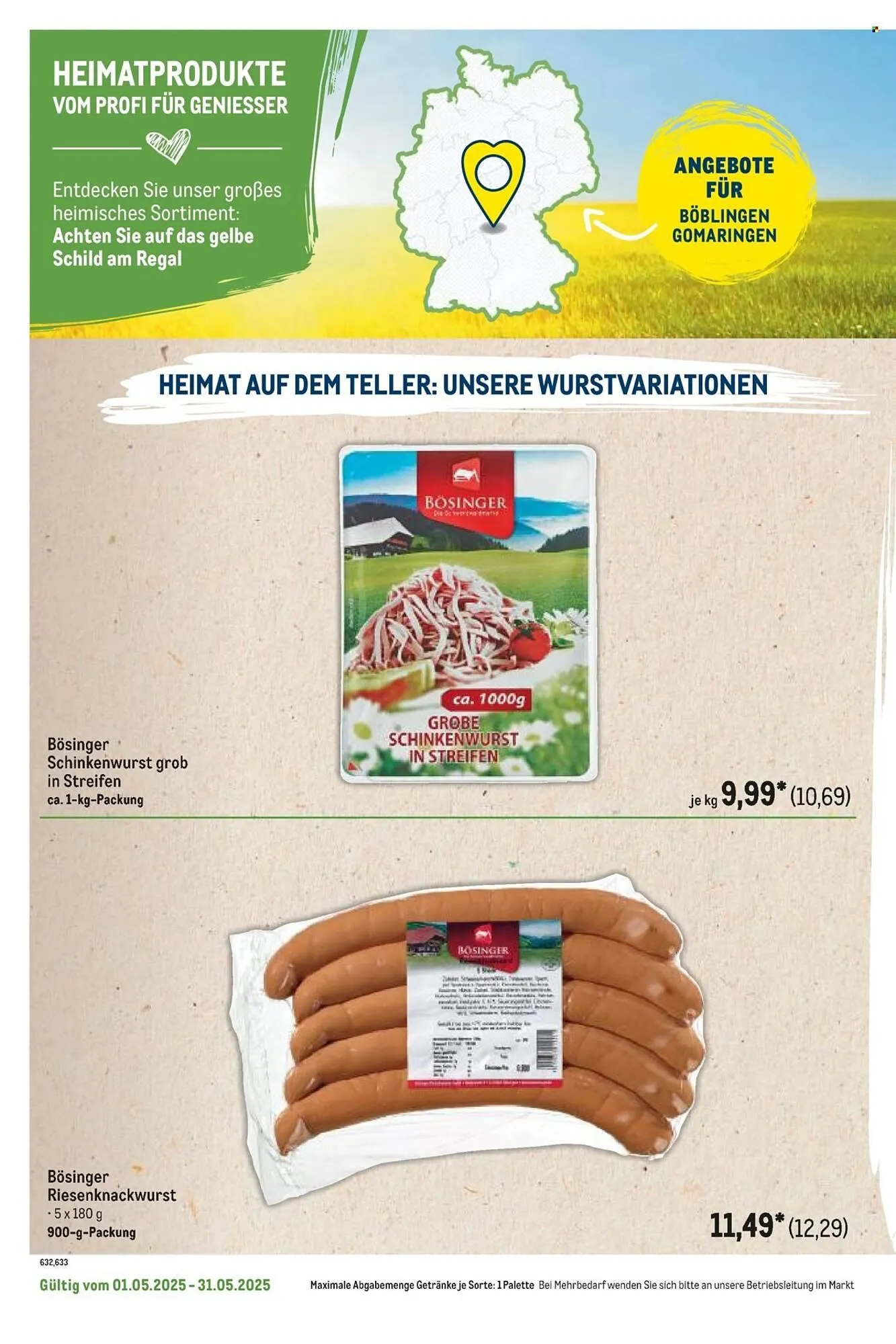 METRO Prospekt von 1. Mai bis 31. Mai 2025 - Prospekt seite 126