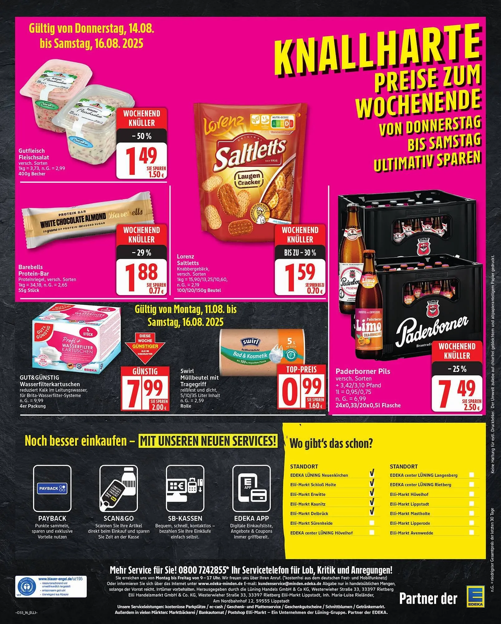 Edeka Prospekt von 11. August bis 16. August 2025 - Prospekt seite 16