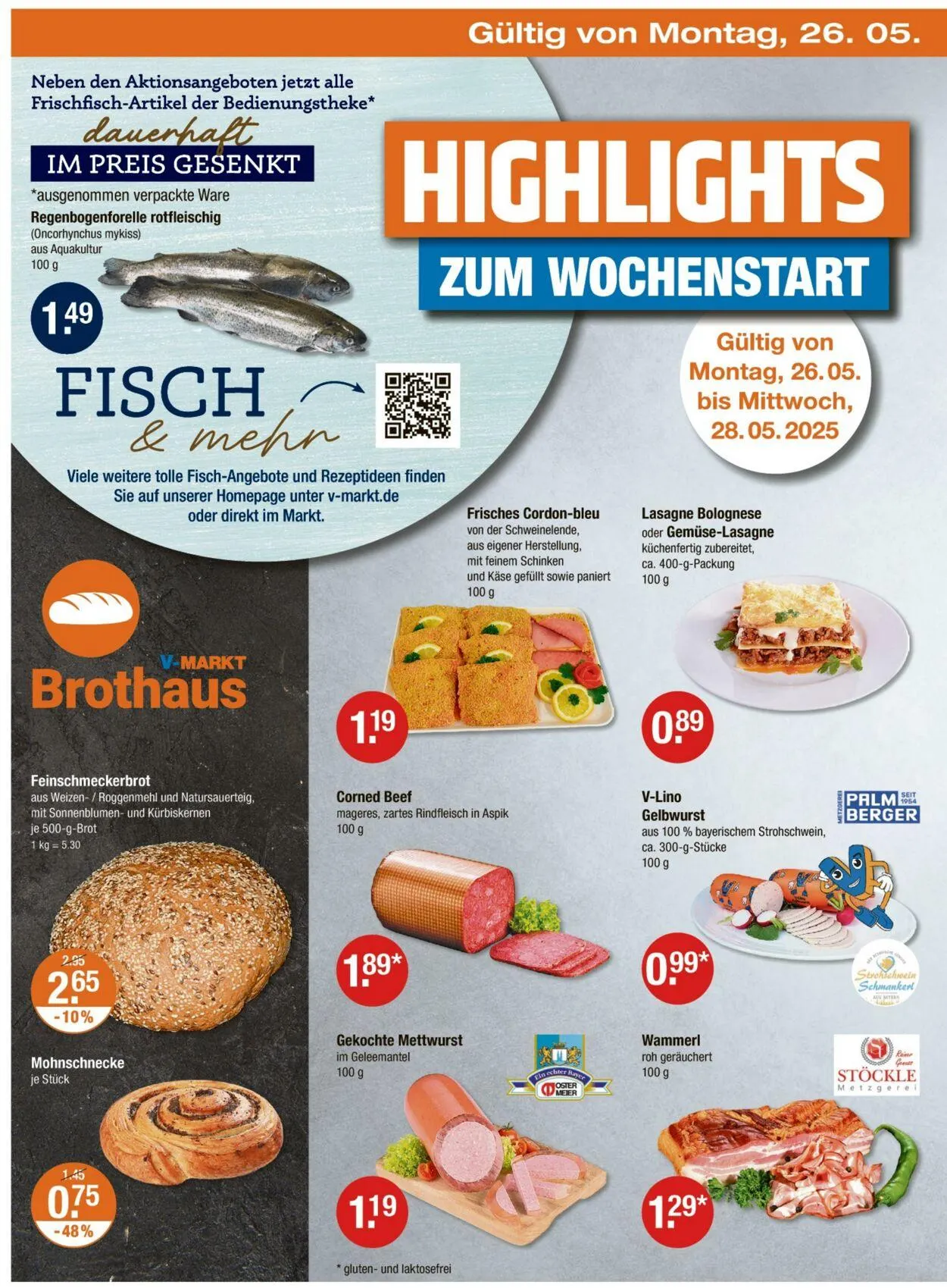 V-Markt Aktueller Prospekt von 22. Mai bis 28. Mai 2025 - Prospekt seite 22