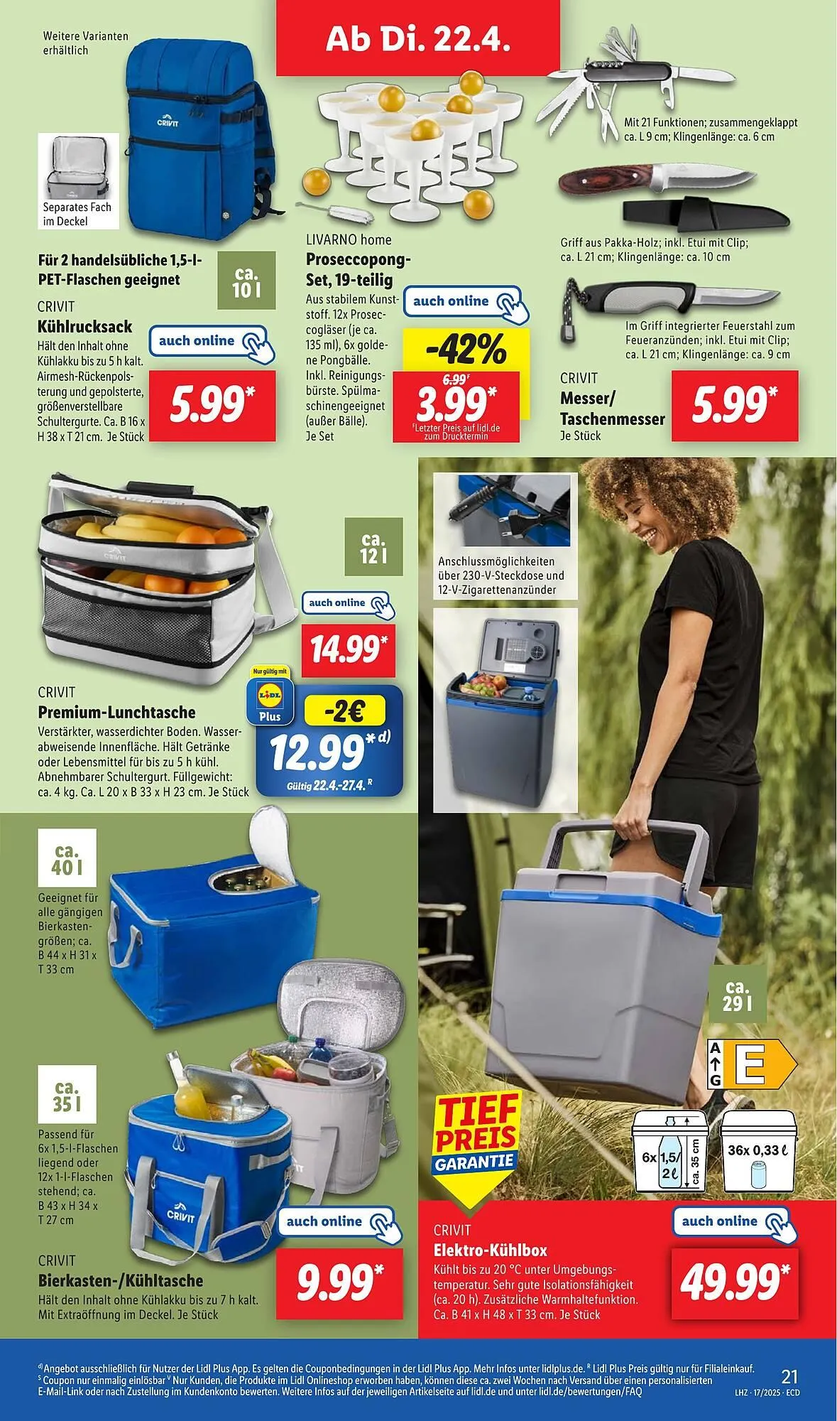 Lidl Prospekt von 22. April bis 26. April 2025 - Prospekt seite 31