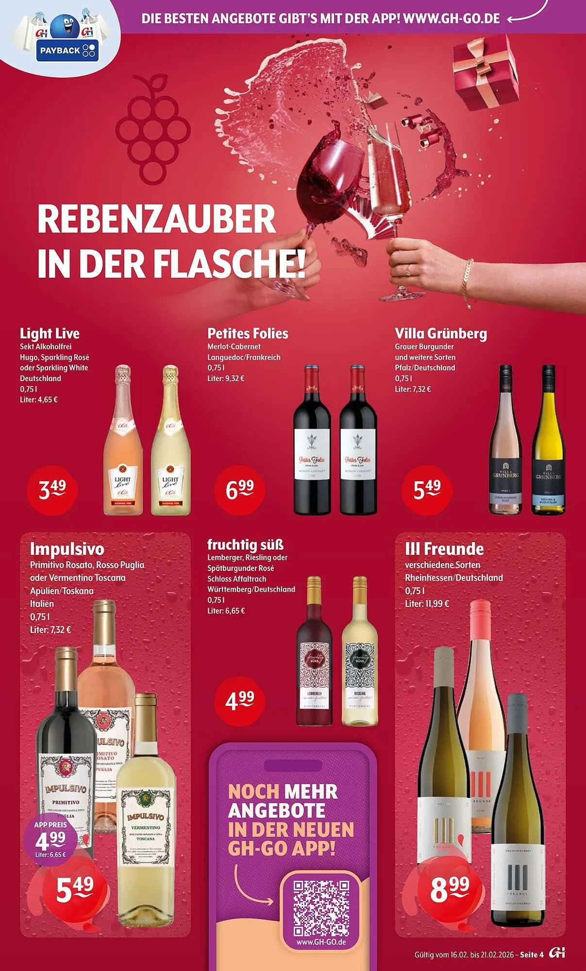 Getränke Hoffmann Prospekt von 16. Februar bis 21. Februar 2026 - Prospekt seite 4