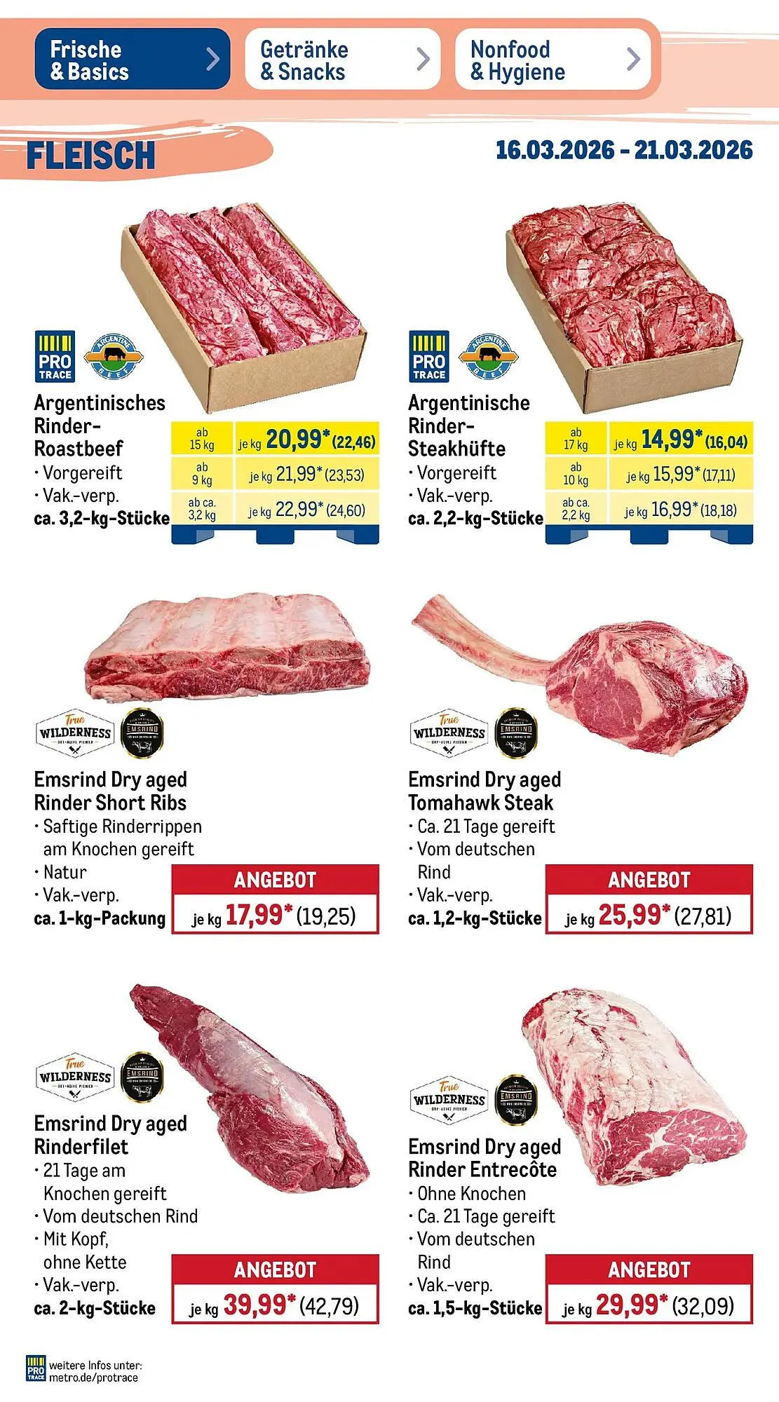 METRO Prospekt von 15. März bis 21. März 2026 - Prospekt seite 7
