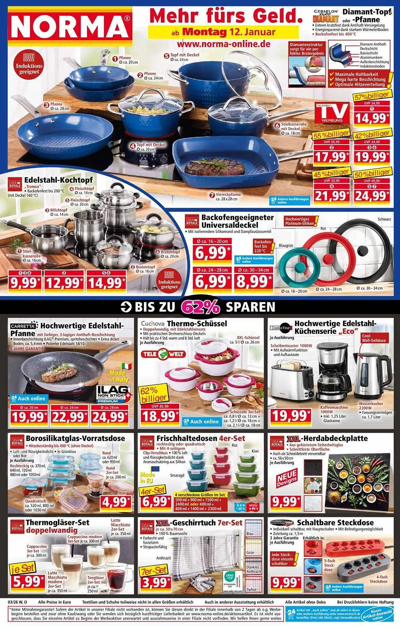 Norma Prospekt von 12. Januar bis 18. Januar 2026 - Prospekt seite 1