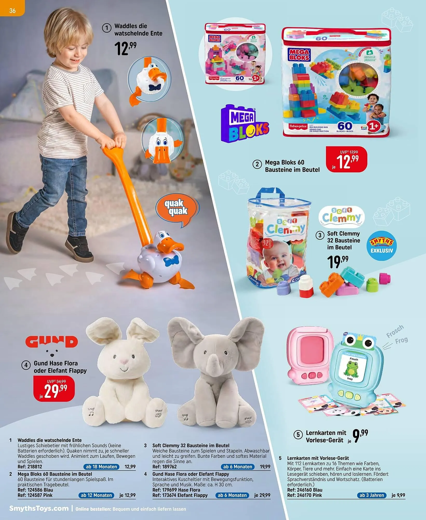 Smyths Toys Prospekt von 28. Oktober bis 14. Dezember 2025 - Prospekt seite 36