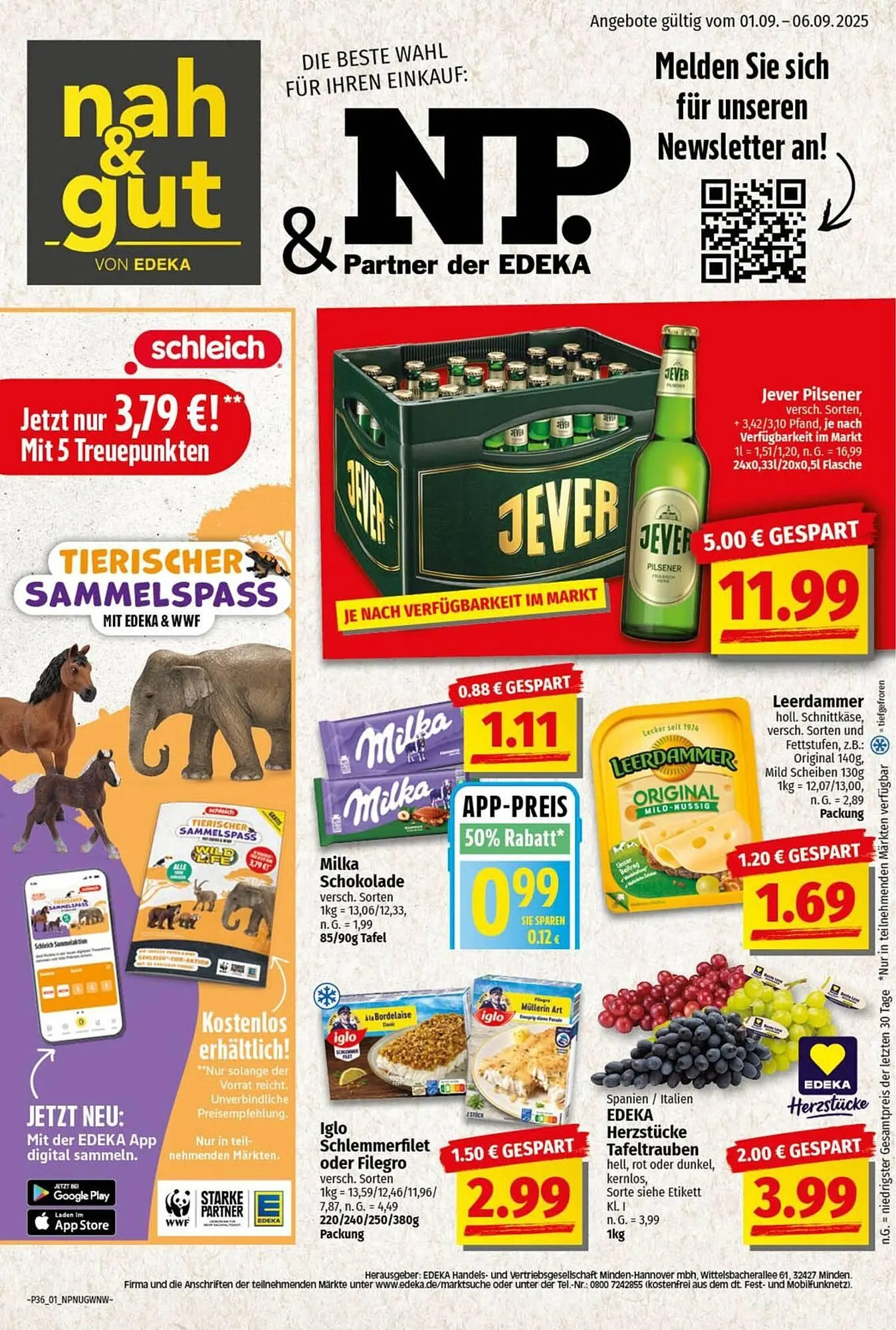 Nah & gut Prospekt von 6. September bis 13. September 2025 - Prospekt seite 1