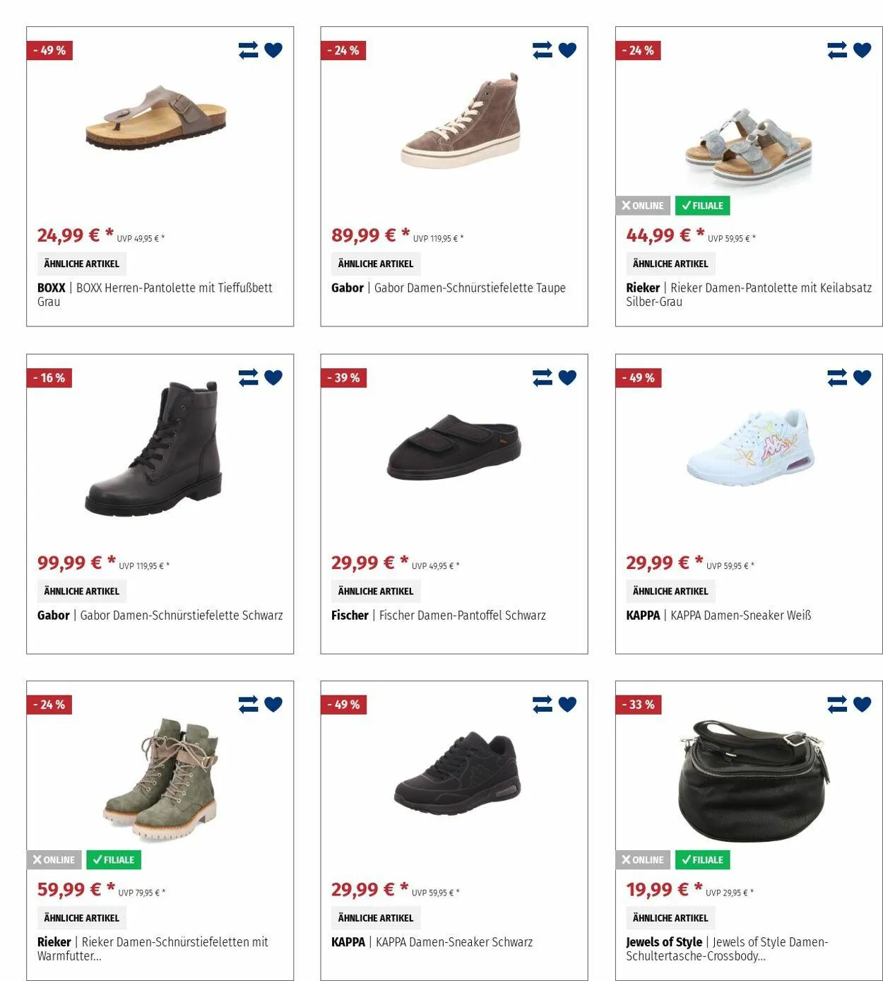 SCHUH OKAY Aktueller Prospekt von 24. März bis 2. April 2025 - Prospekt seite 34