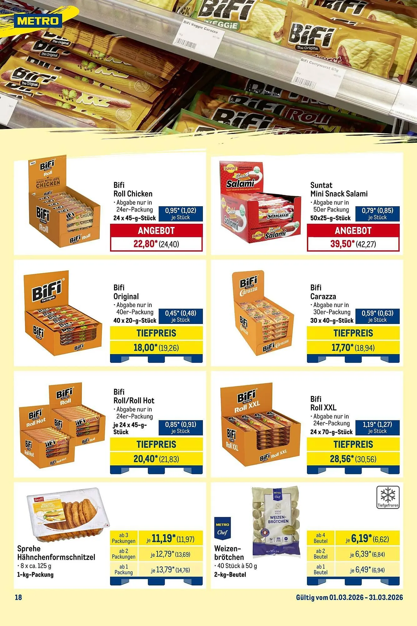 METRO Prospekt von 1. März bis 31. März 2026 - Prospekt seite 18