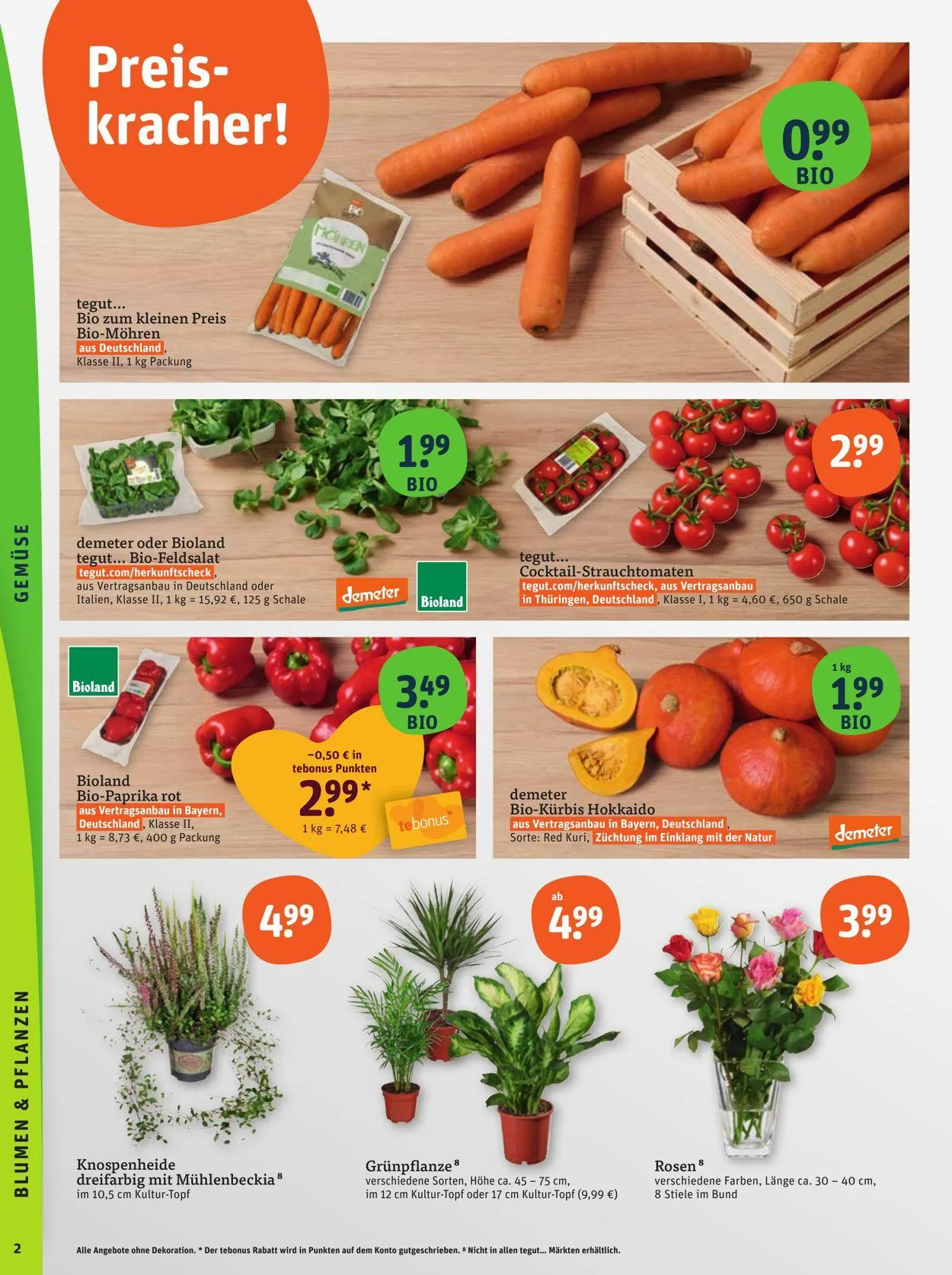 Tegut Aktueller Prospekt von 1. September bis 7. September 2025 - Prospekt seite 4