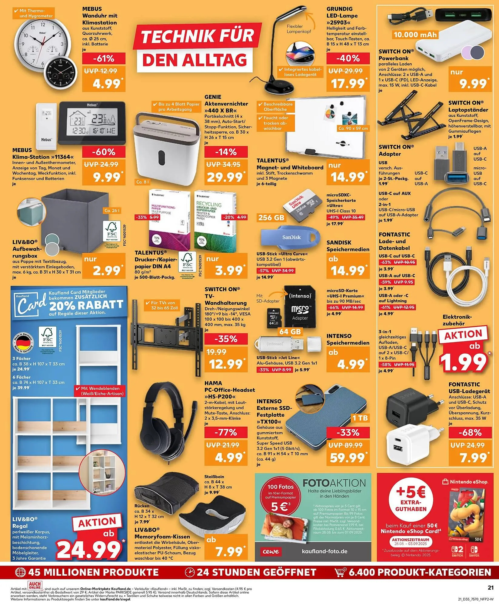 Kaufland Prospekt von 28. August bis 3. September 2025 - Prospekt seite 21