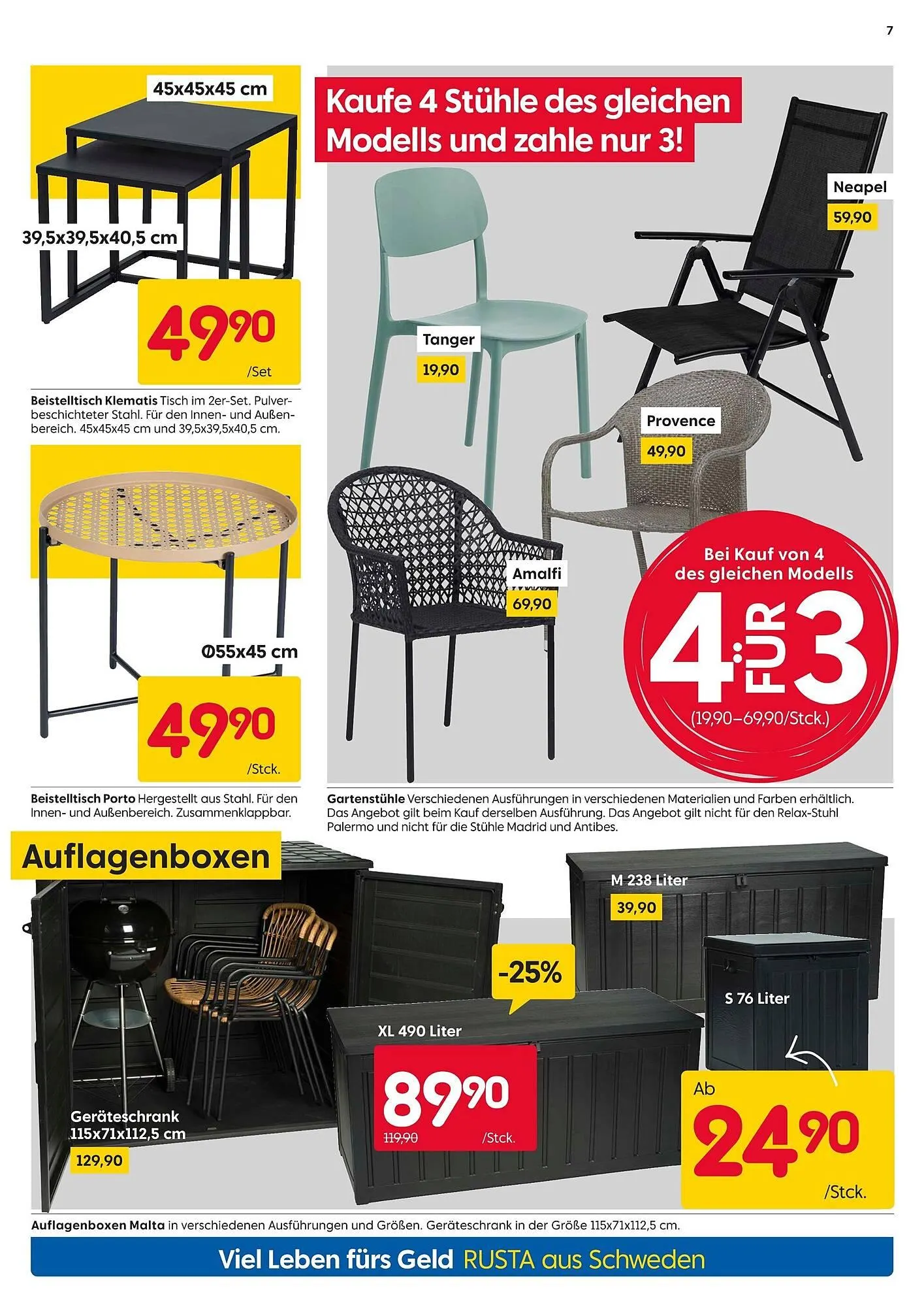 Rusta Prospekt von 24. Mai bis 30. Mai 2025 - Prospekt seite 7