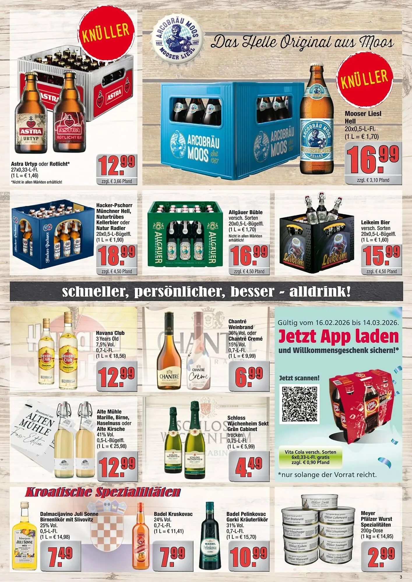 Alldrink Prospekt von 16. Februar bis 1. März 2026 - Prospekt seite 3