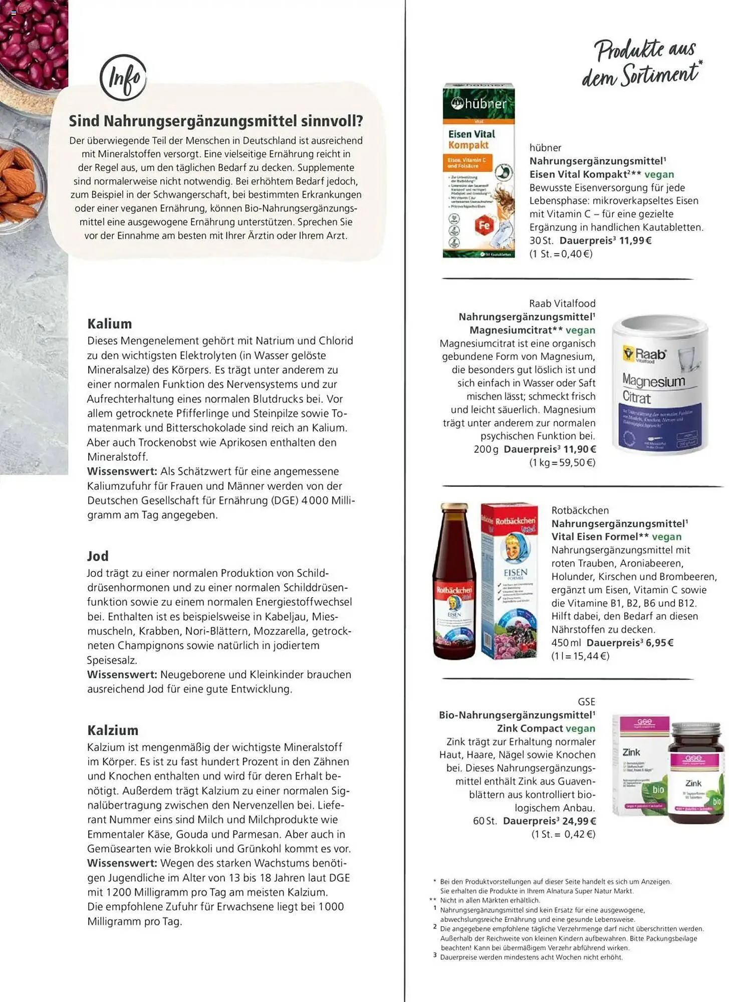 Alnatura Prospekt von 1. April bis 30. April 2025 - Prospekt seite 63