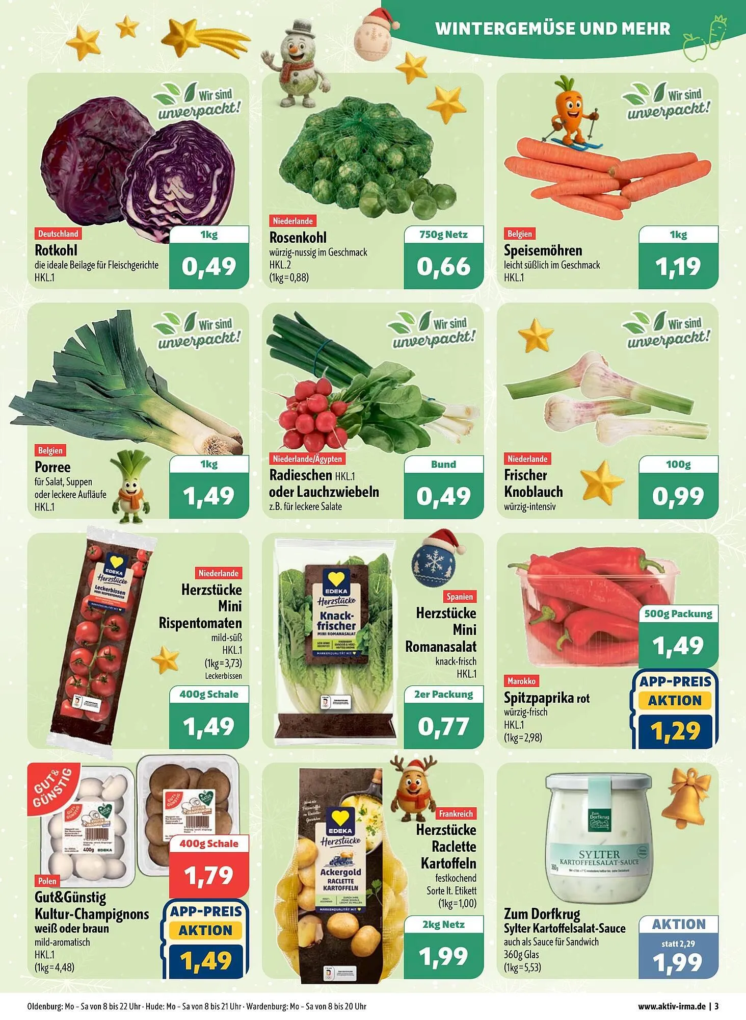 Aktiv Irma Prospekt von 22. Dezember bis 27. Dezember 2025 - Prospekt seite 3