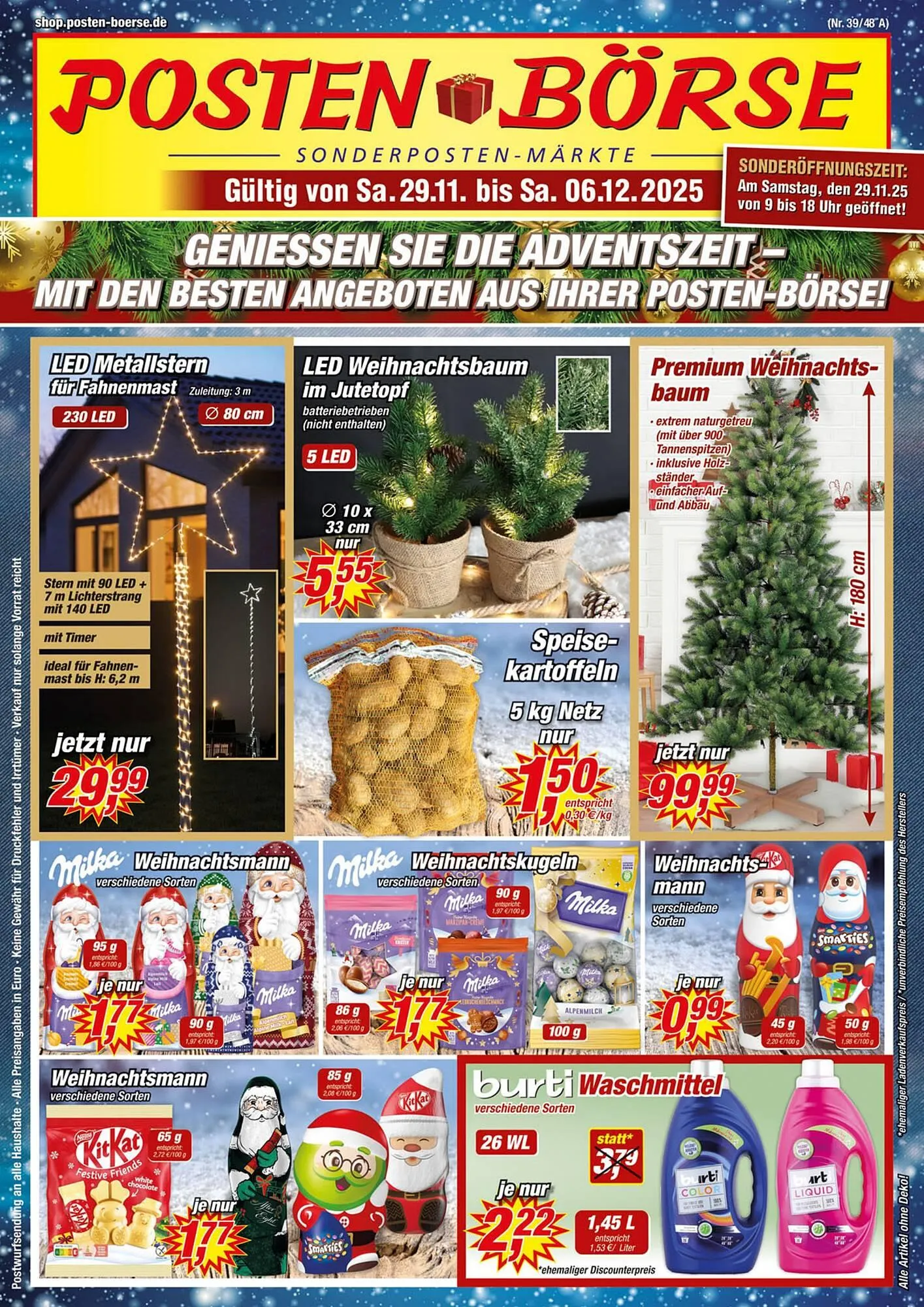 Posten Börse Prospekt von 30. November bis 6. Dezember 2025 - Prospekt seite 1