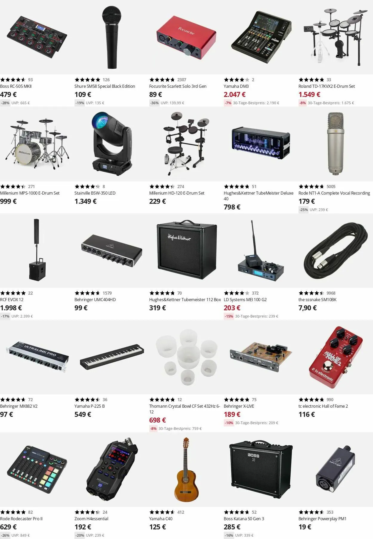 Thomann Aktueller Prospekt von 2. Juni bis 11. Juni 2025 - Prospekt seite 6