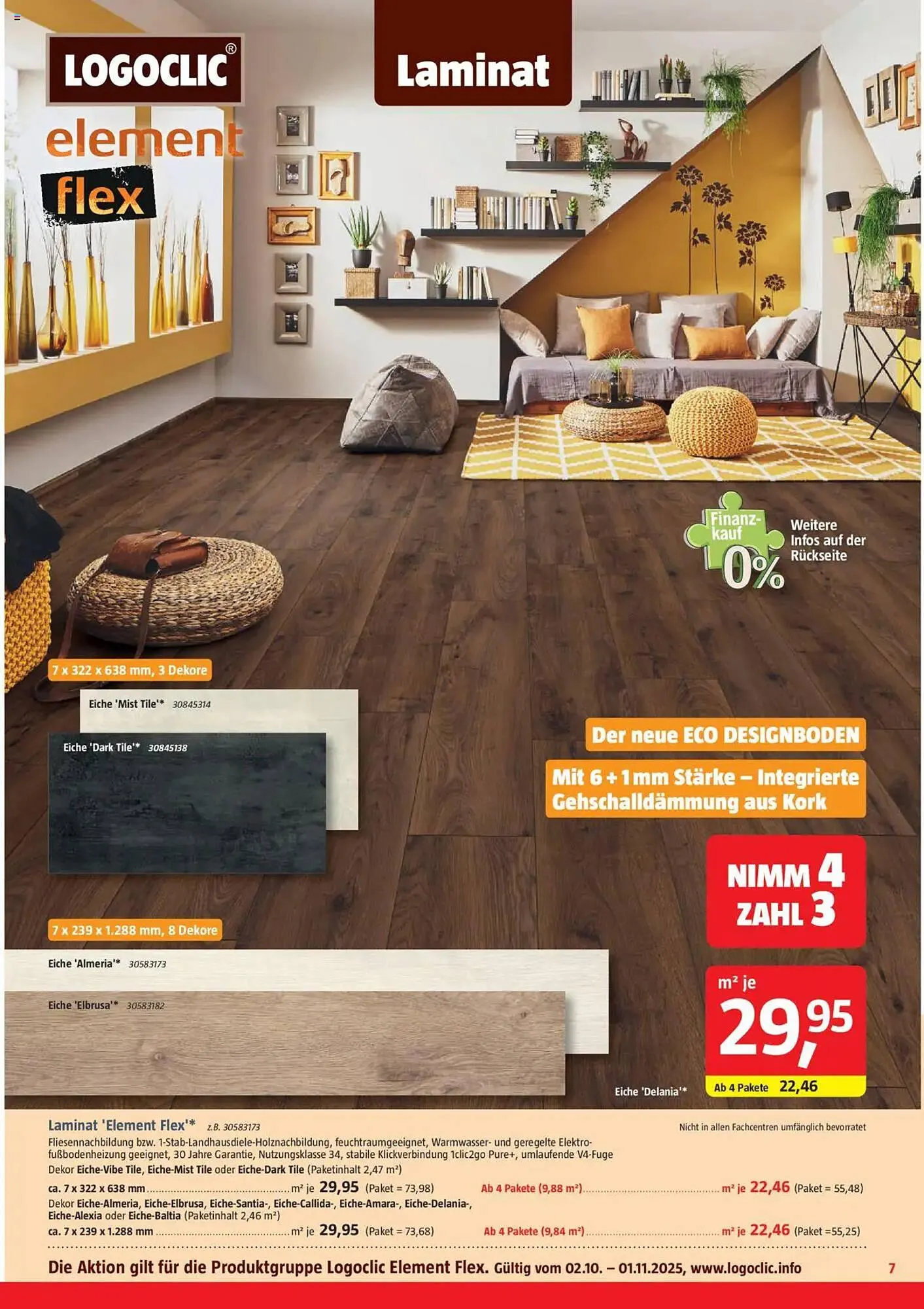 Bauhaus Prospekt von 4. Oktober bis 1. November 2025 - Prospekt seite 7