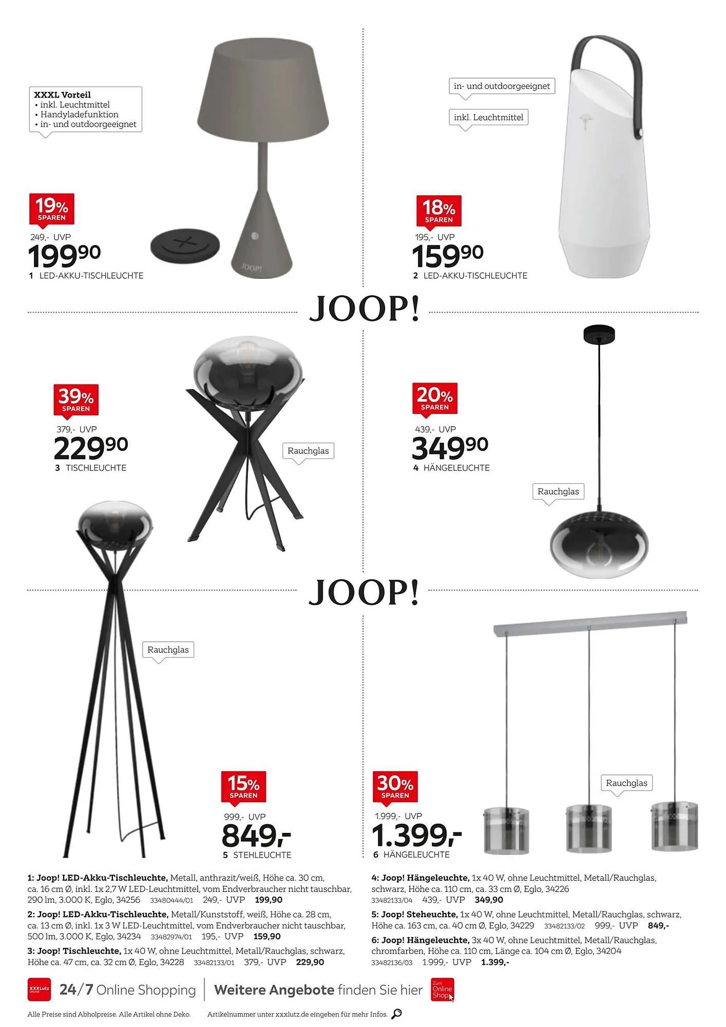 XXXLutz Prospekt von 20. Oktober bis 3. November 2025 - Prospekt seite 18