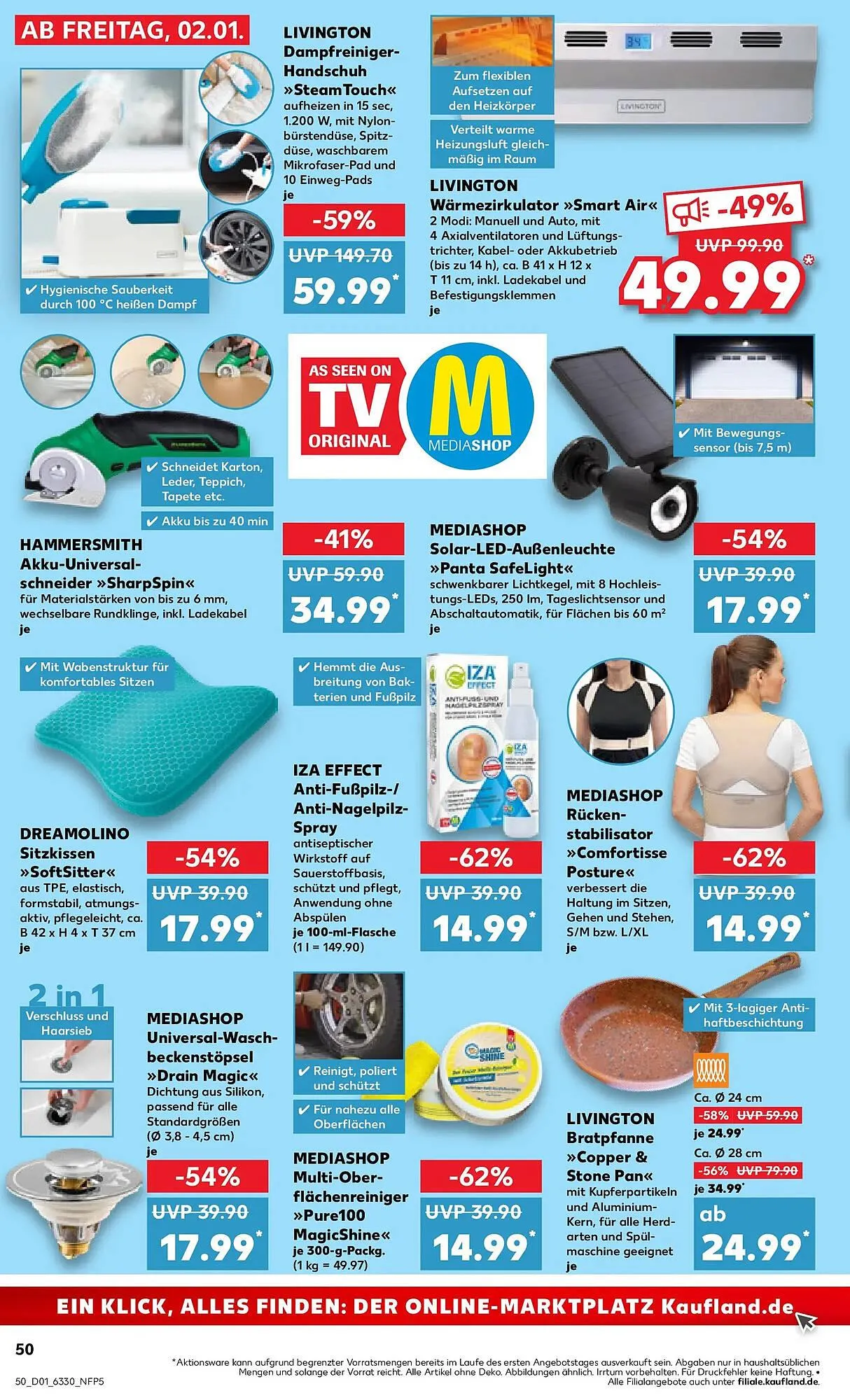 Kaufland Prospekt von 4. Januar bis 7. Januar 2026 - Prospekt seite 50