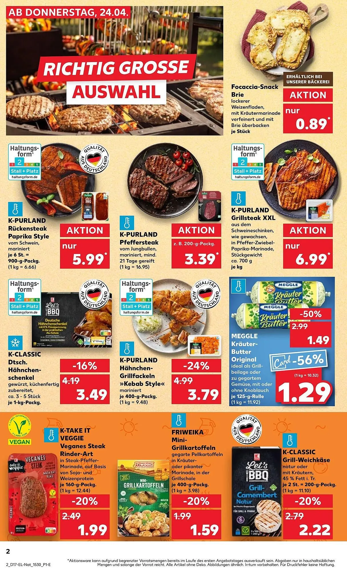 Kaufland Prospekt von 24. April bis 1. Mai 2025 - Prospekt seite 2