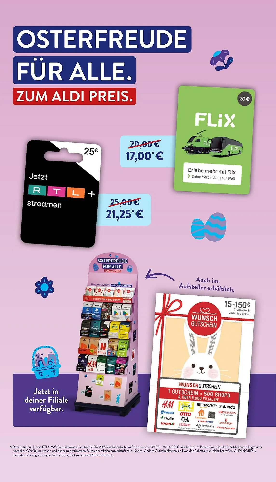 Aldi Nord Prospekt von 23. März bis 28. März 2026 - Prospekt seite 43