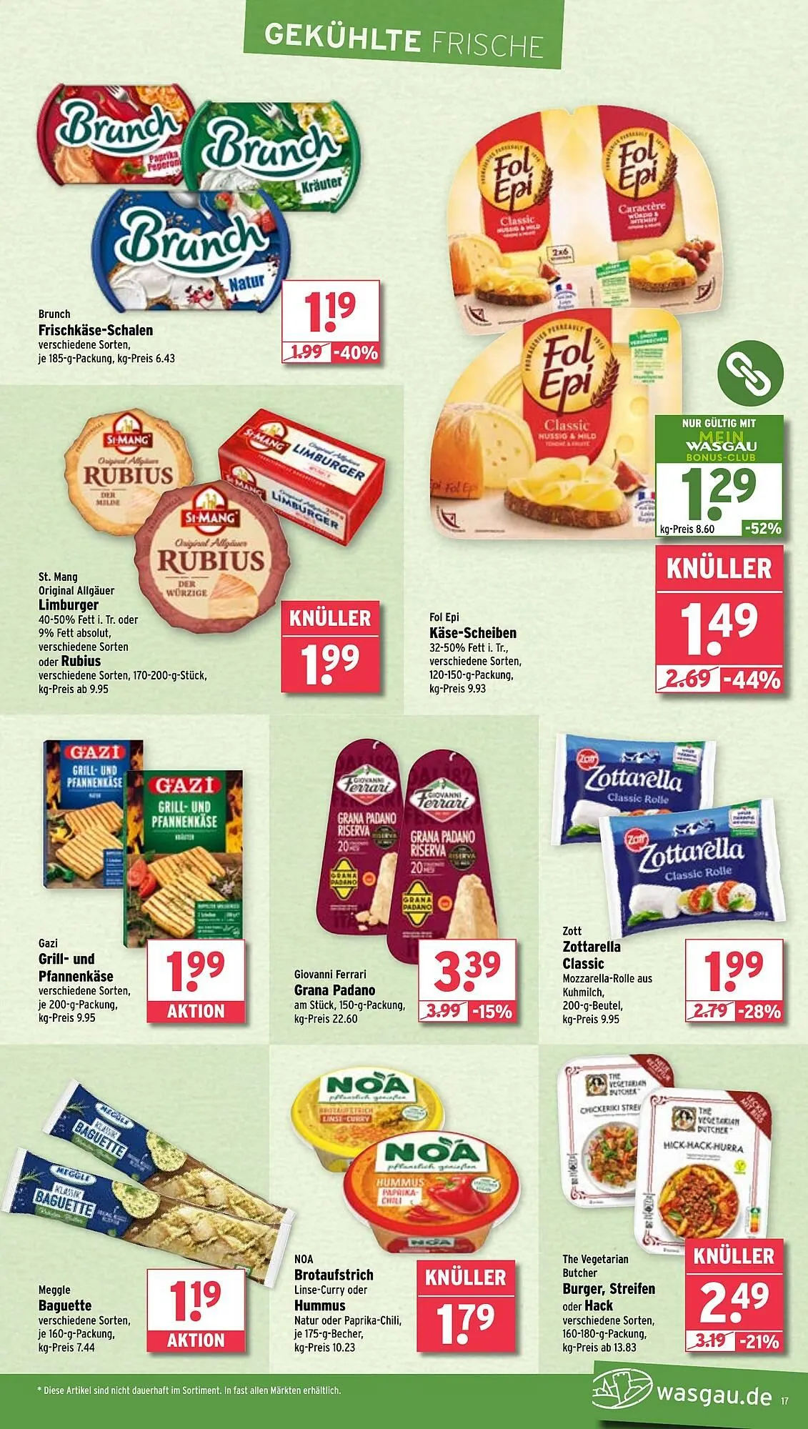 Wasgau Prospekt von 31. März bis 5. April 2025 - Prospekt seite 17