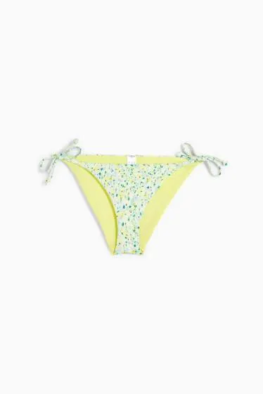 Bikini bottoms - high waist - LYCRA® XTRA LIFE™ - floral